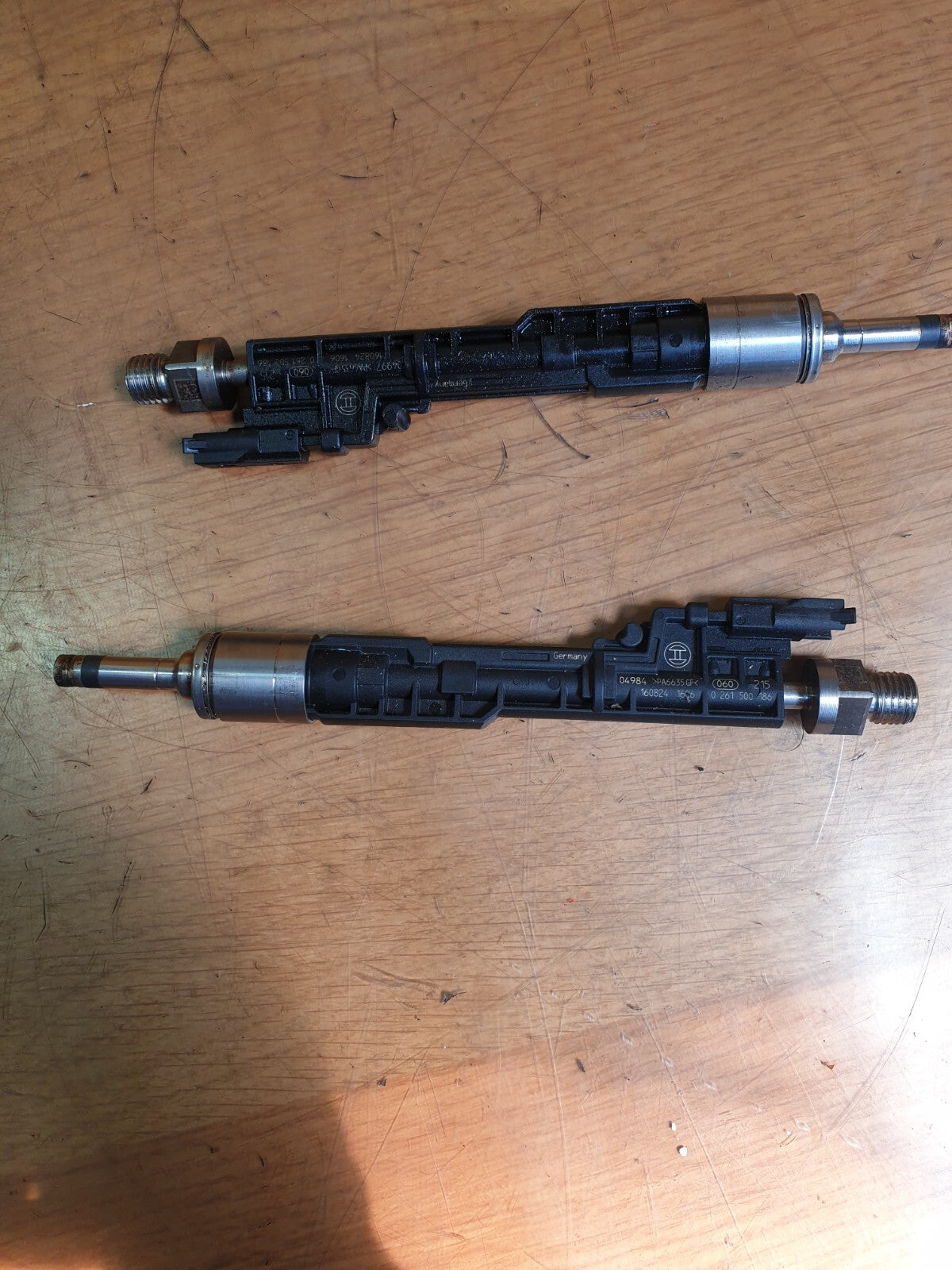 ✅2014 BMW 5 SERIES F11 4.4P FUEL INJECTORS SET 7645956 + WARRANTY A153
