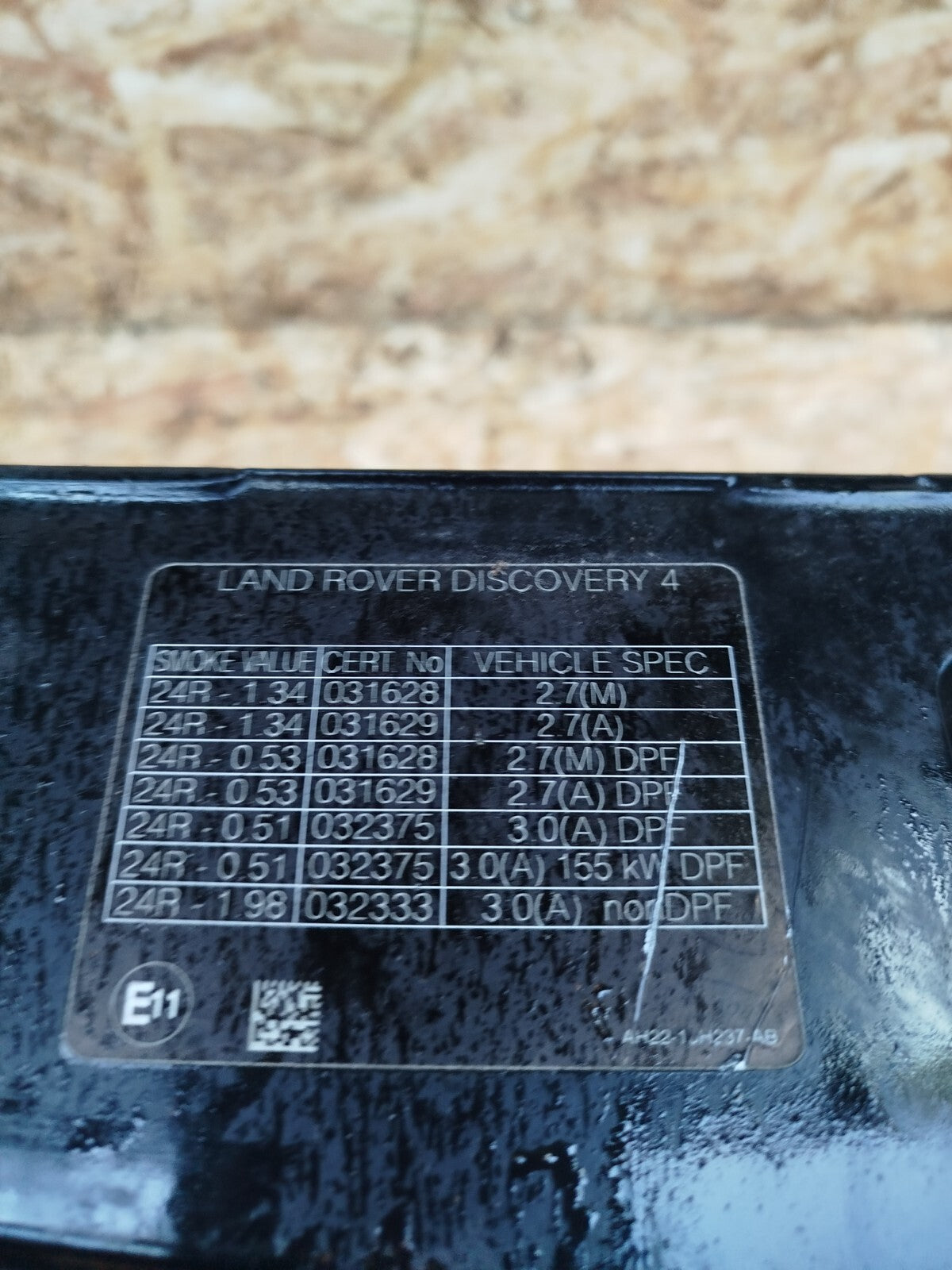 ✅LAND ROVER DISCOVERY 4 L319 3.0 DIESEL 2010 FRONT SLAM PANEL FH2216E144AA A244