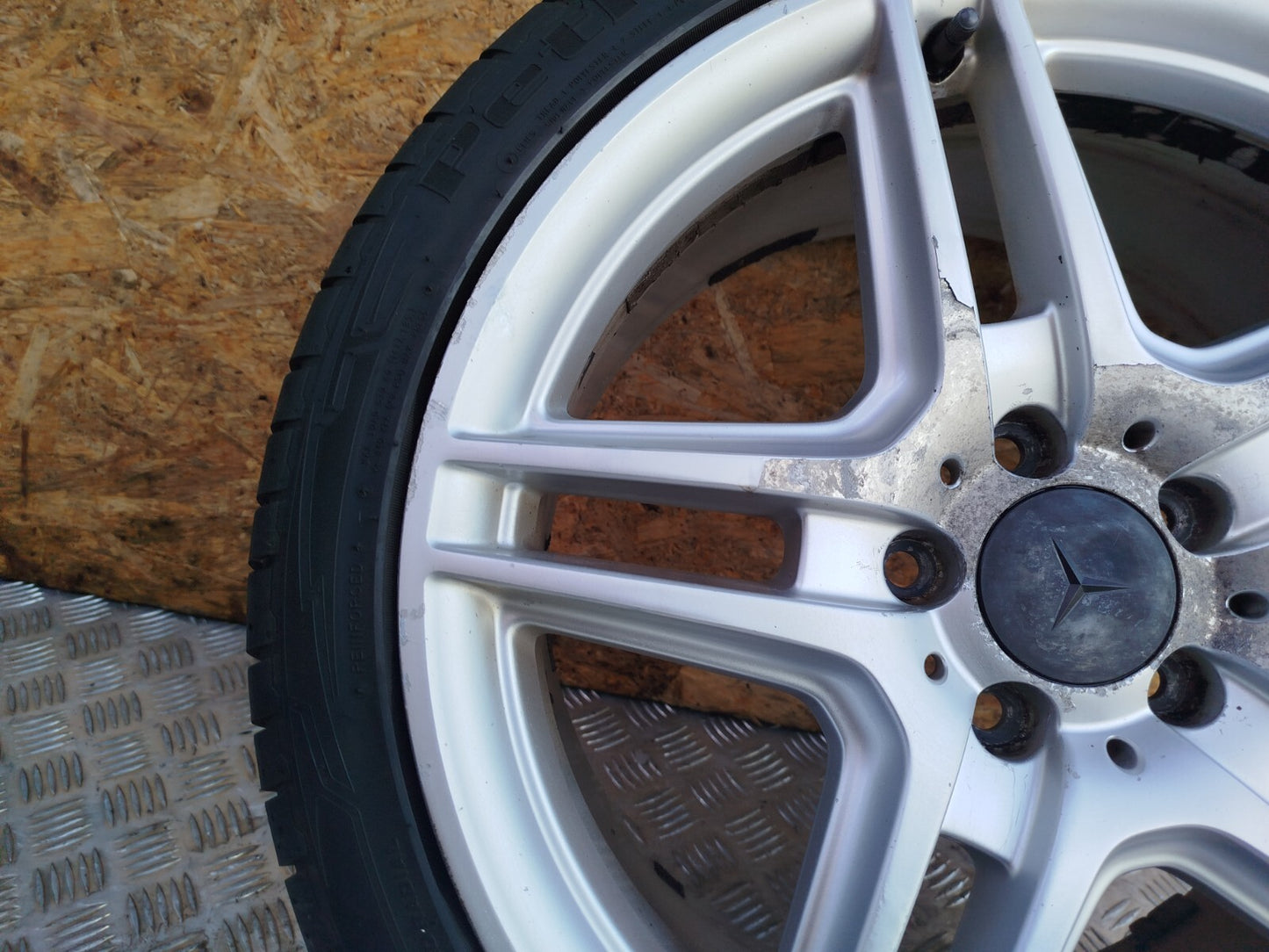 ✅2011 MERCEDES C CLASS W204 ALLOY WHEEL WITH TYRE 255/35 R18 A2044014201 A283