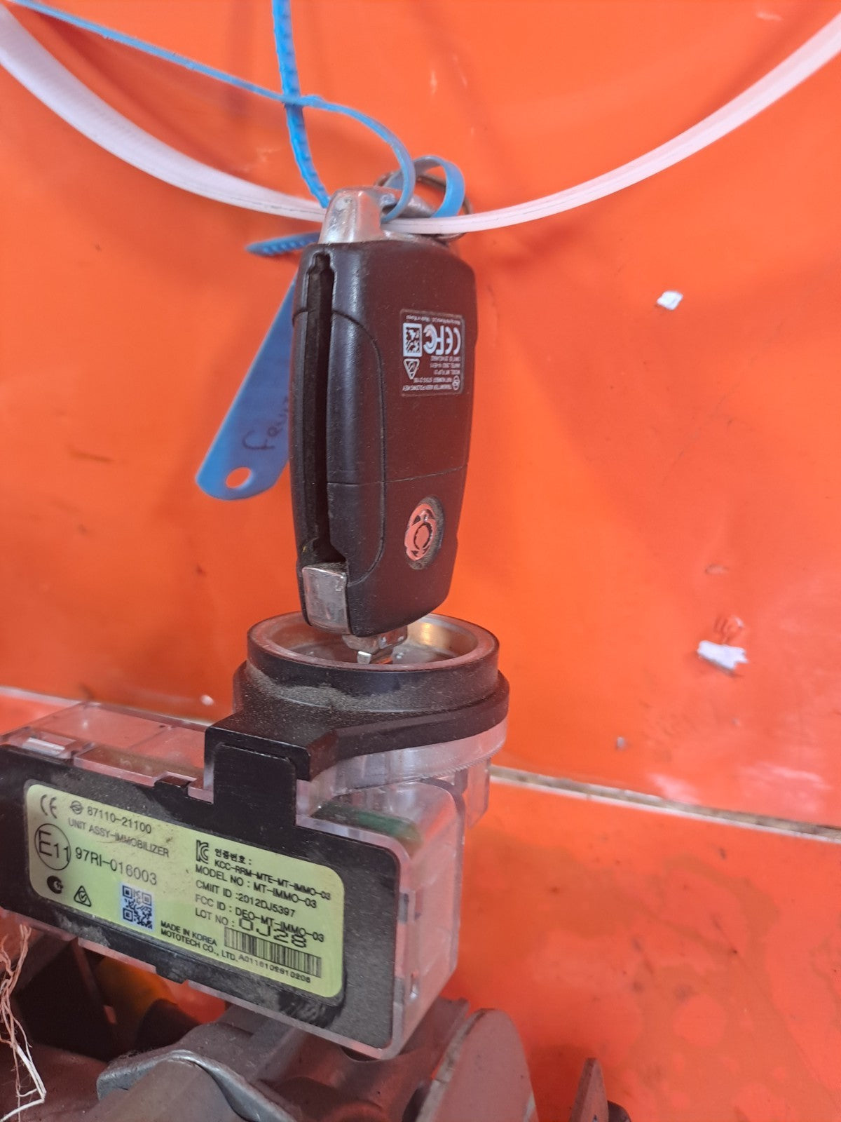 ✅SSANGYONG RODIUS TURISMO 2.2 DIESEL 2017 POWER STEERING COLUMN WITH KEY A286