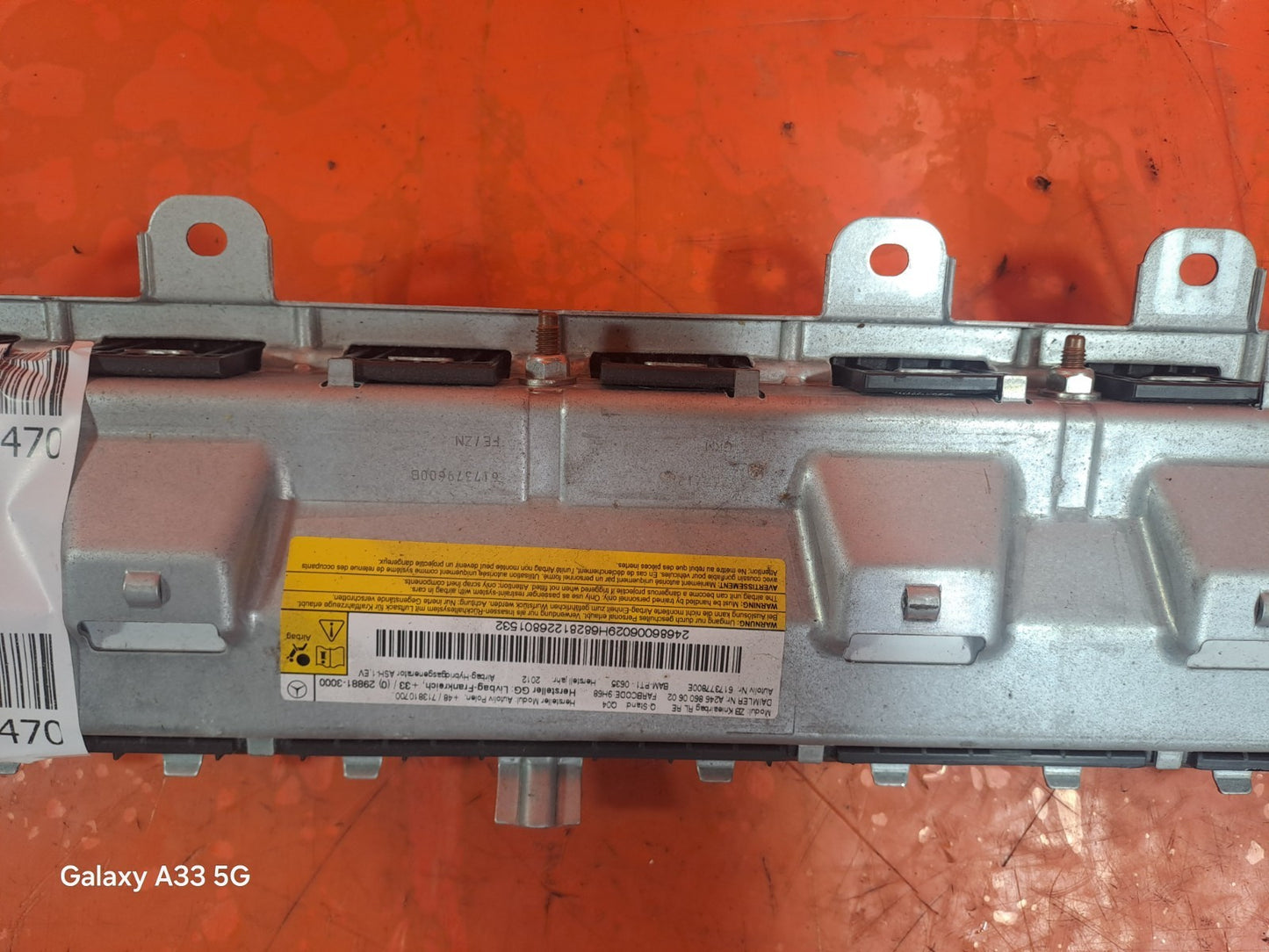 ✅Mercedes B180 W246 2012 1.8 Diesel FRONT RIGHT LOWER KNEE AIRBAG A2468600602