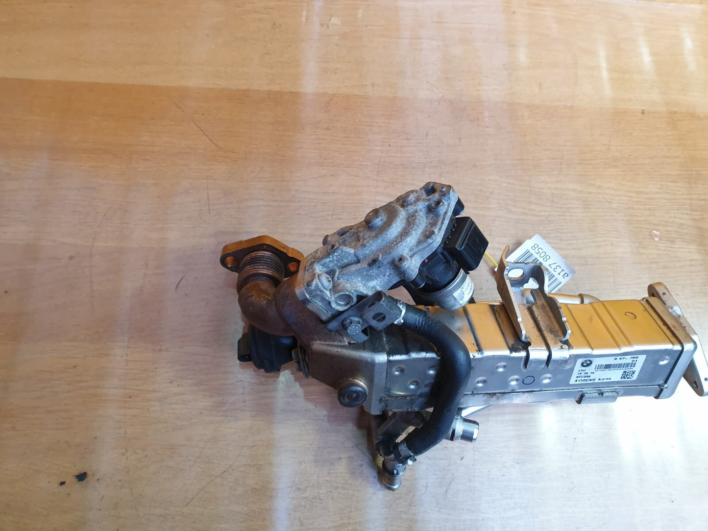 ✅BMW X3 XDRIVE20D F25 2.0 DIESEL 2016 EGR COOLER AND EGR VALVE 8477660 8513132