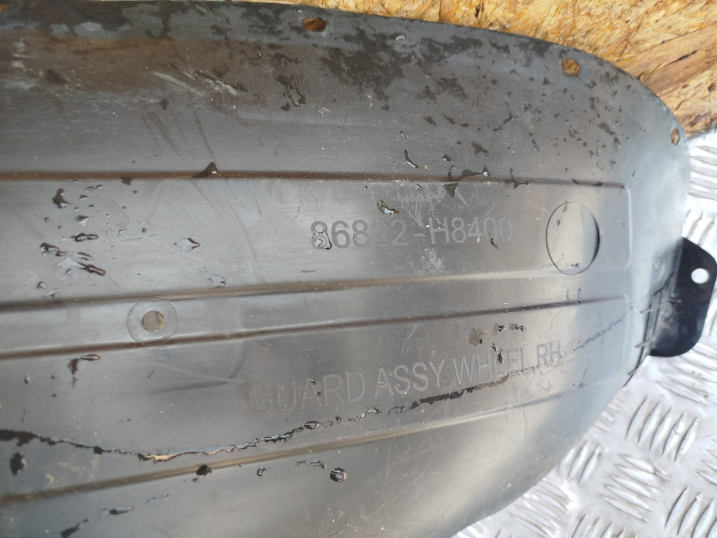 ✅Kia Sonic Gt-Line 2021 1.0 Petrol Rear Right Inner Wing Arch Liner 86822-H8400