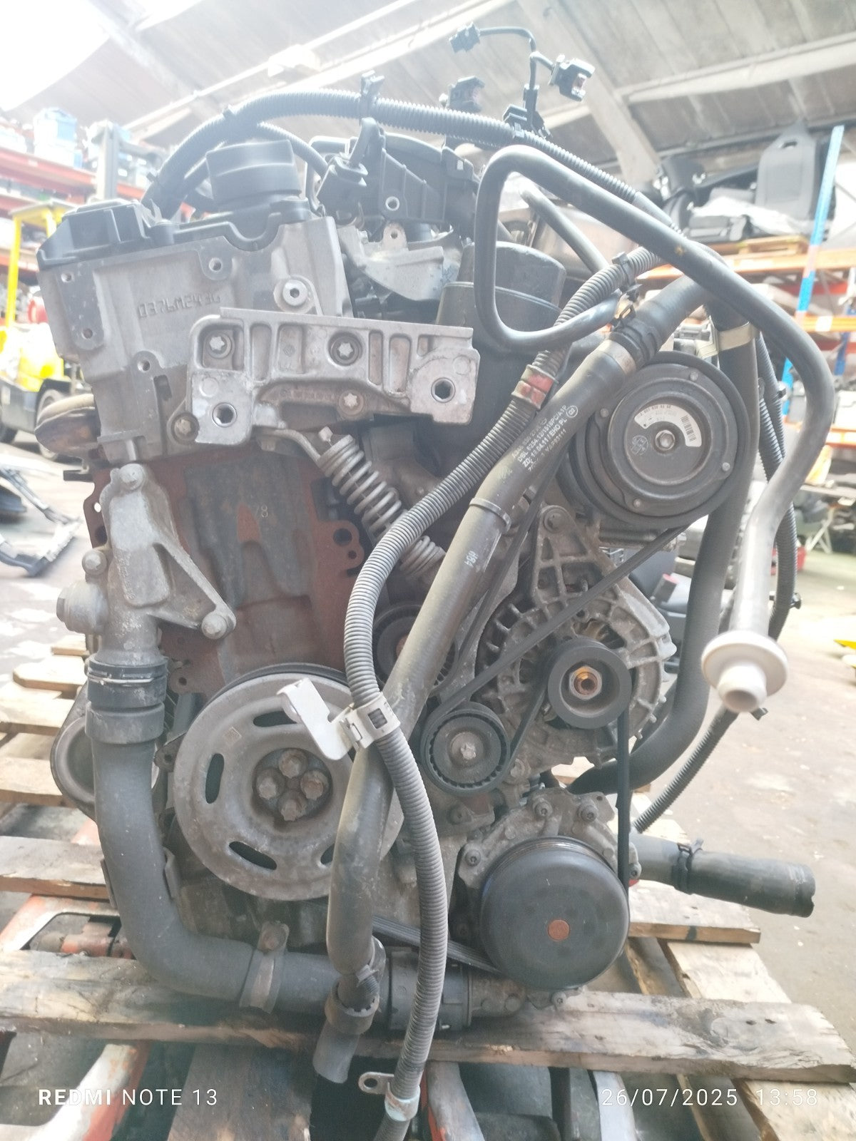 ✅MERCEDES B180 W246 1.8 DIESEL 2012 651.901 COMPLETE ENGINE A6510106010 Warranty