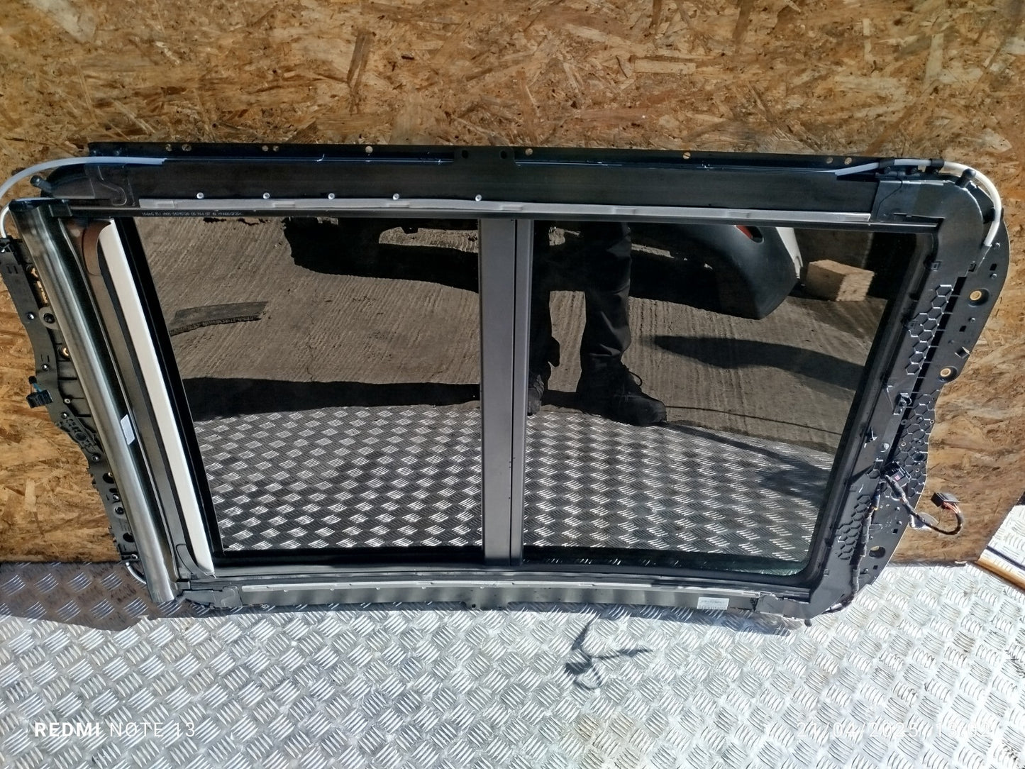 ✅AUDI Q5 S LINE 2.0 PETROL 2012 PANORAMIC ROOF SUNROOF FRAME & GLASS 8R0877041B