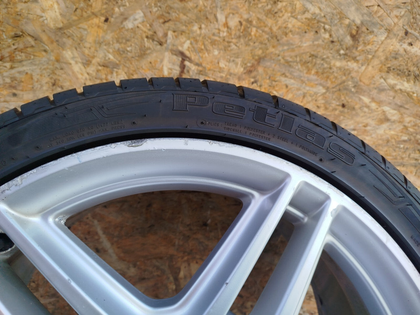 ✅2011 MERCEDES C CLASS W204 ALLOY WHEEL WITH TYRE 255/35 R18 A2044014201 A283