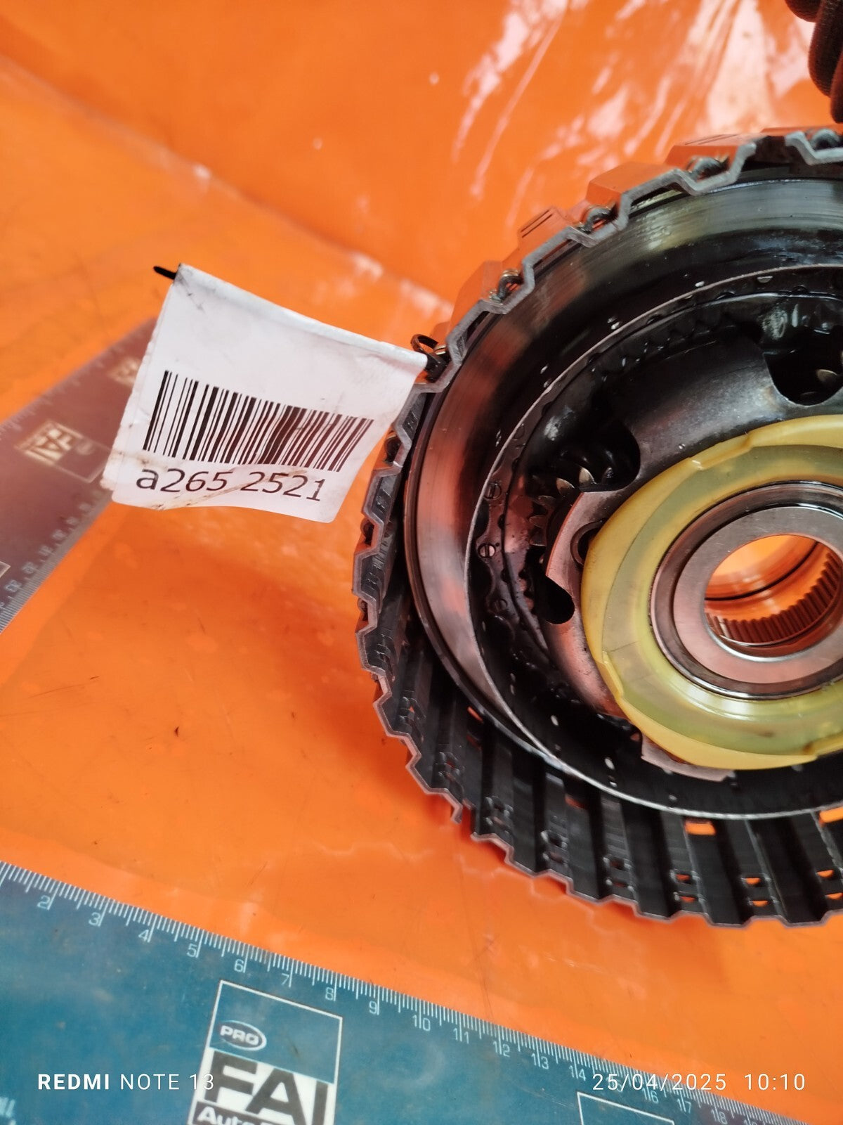 ✅LAND ROVER DISCOVERY 4 L319 2010 AUTO TRANSMISSION CENTRAL SUPPORT CLUTCH A265
