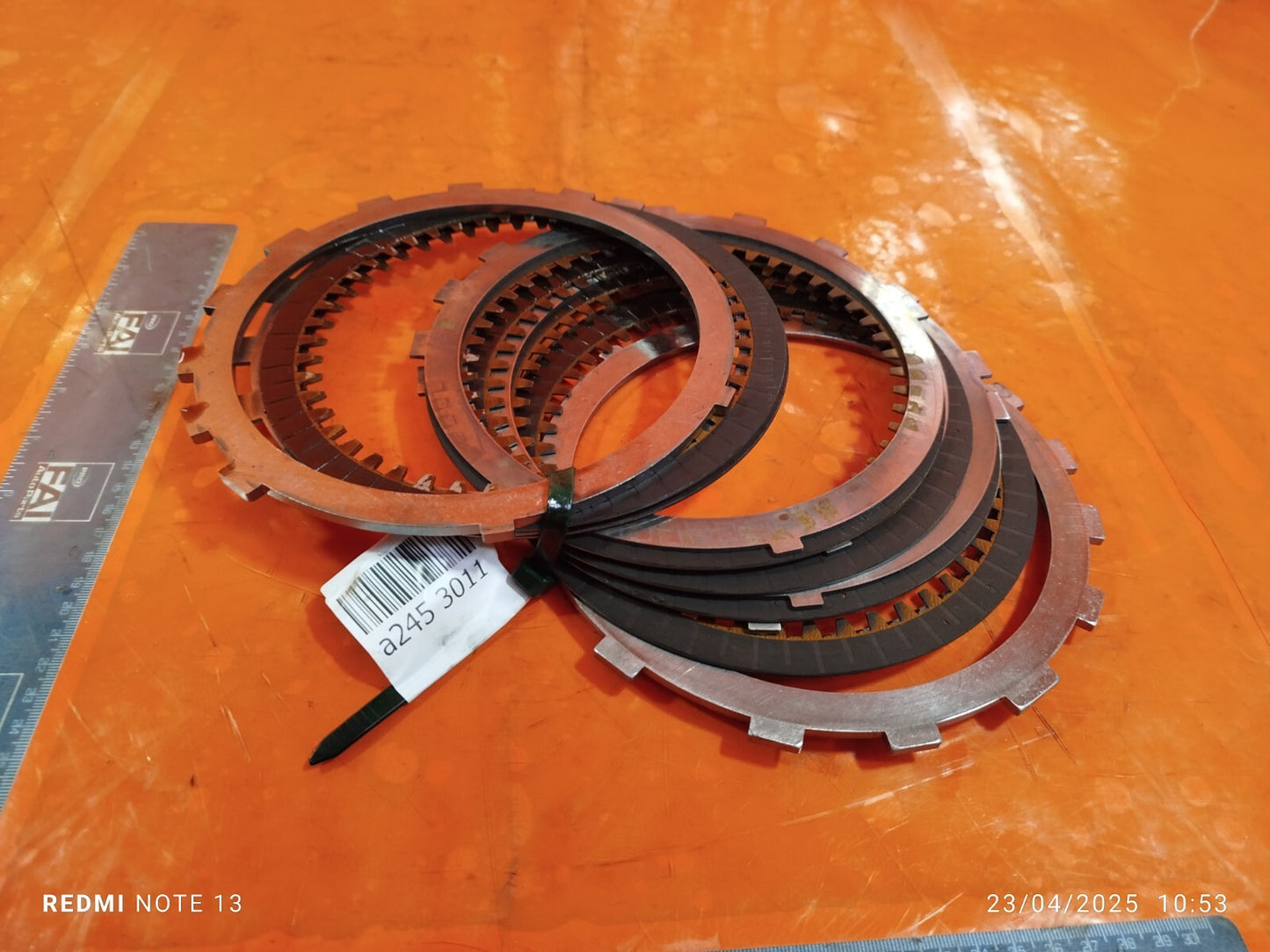 ✅AUDI Q7 S LINE QUATTRO 3.0 DIESEL 2009 CLUTCH FRICTION PLATE DISC Warranty A245