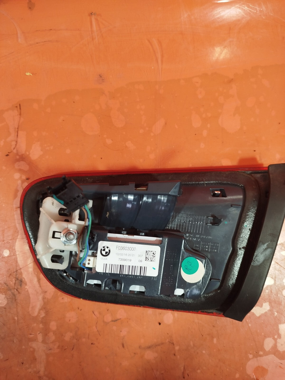 ✅BMW 118D F20 2.0 D 2016 REAR RIGHT TAIL LIGHT INNER 7359019 Warranty A122