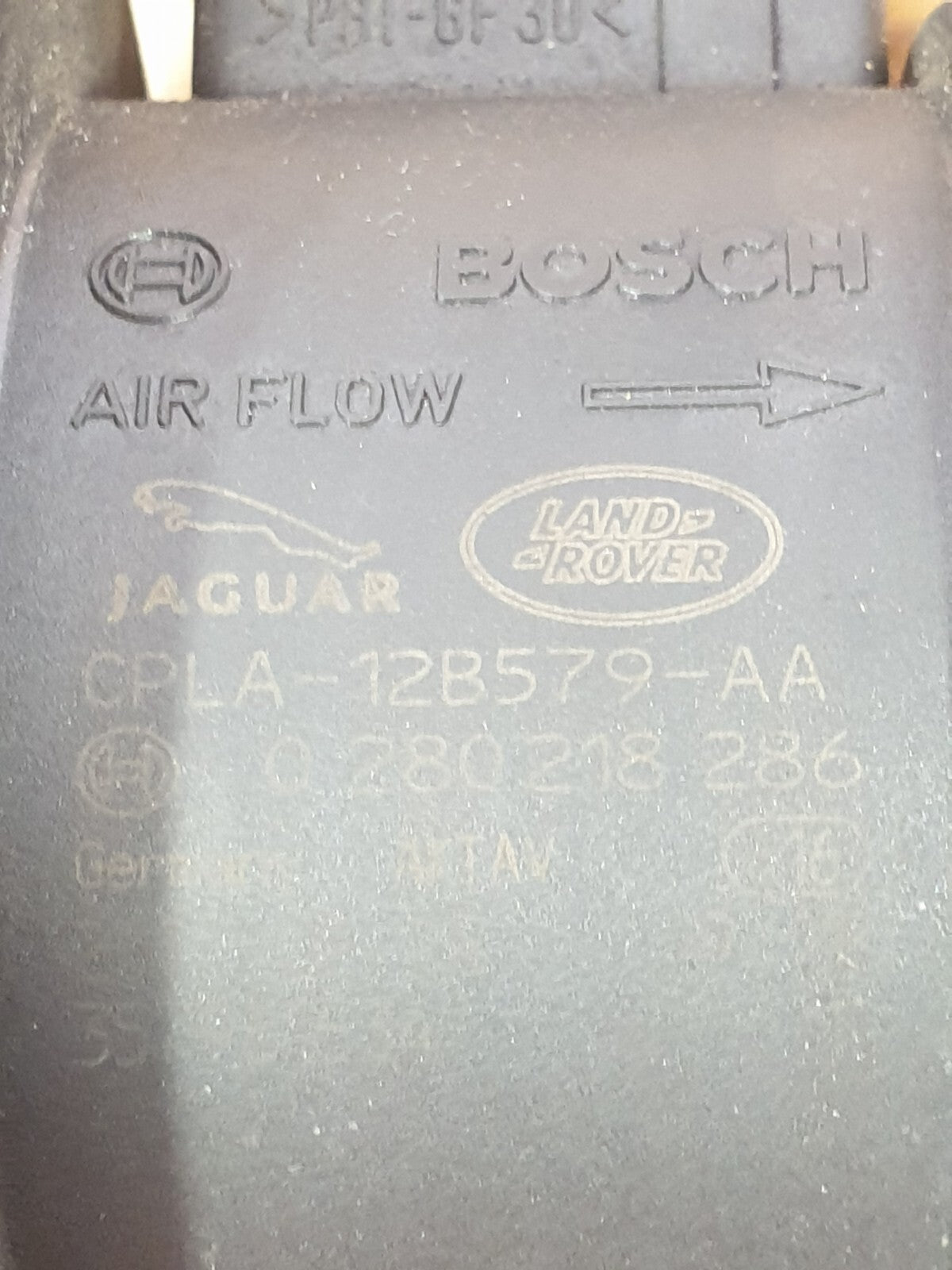 ✅JAGUAR F-PACE X761 3.0 PETROL 2017 AIR FLOW MASS METER SENSOR CPLA12B579AA A196