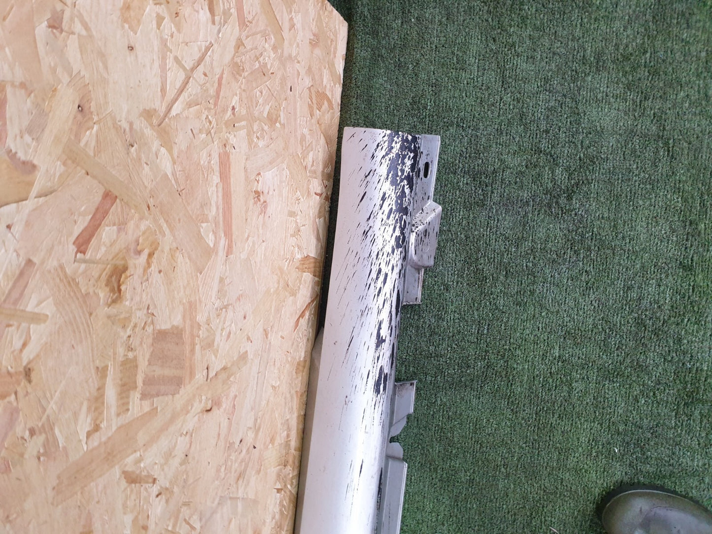 ✅MERCEDES C200 W205 2.0 PETROL 2016 RIGHT SIDE SKIRT SILVER A2056900240 A123