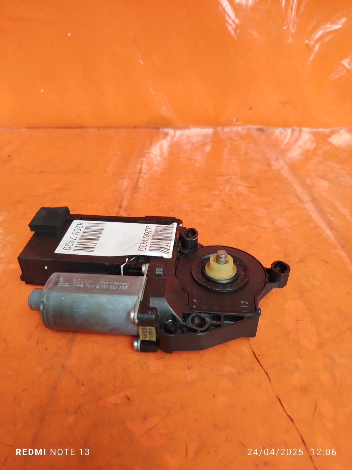 ✅2010 PORSCHE CAYENNE 9PA 3.6P REAR LEFT WINDOW MOTOR 7L0959795A + WARRANTY
