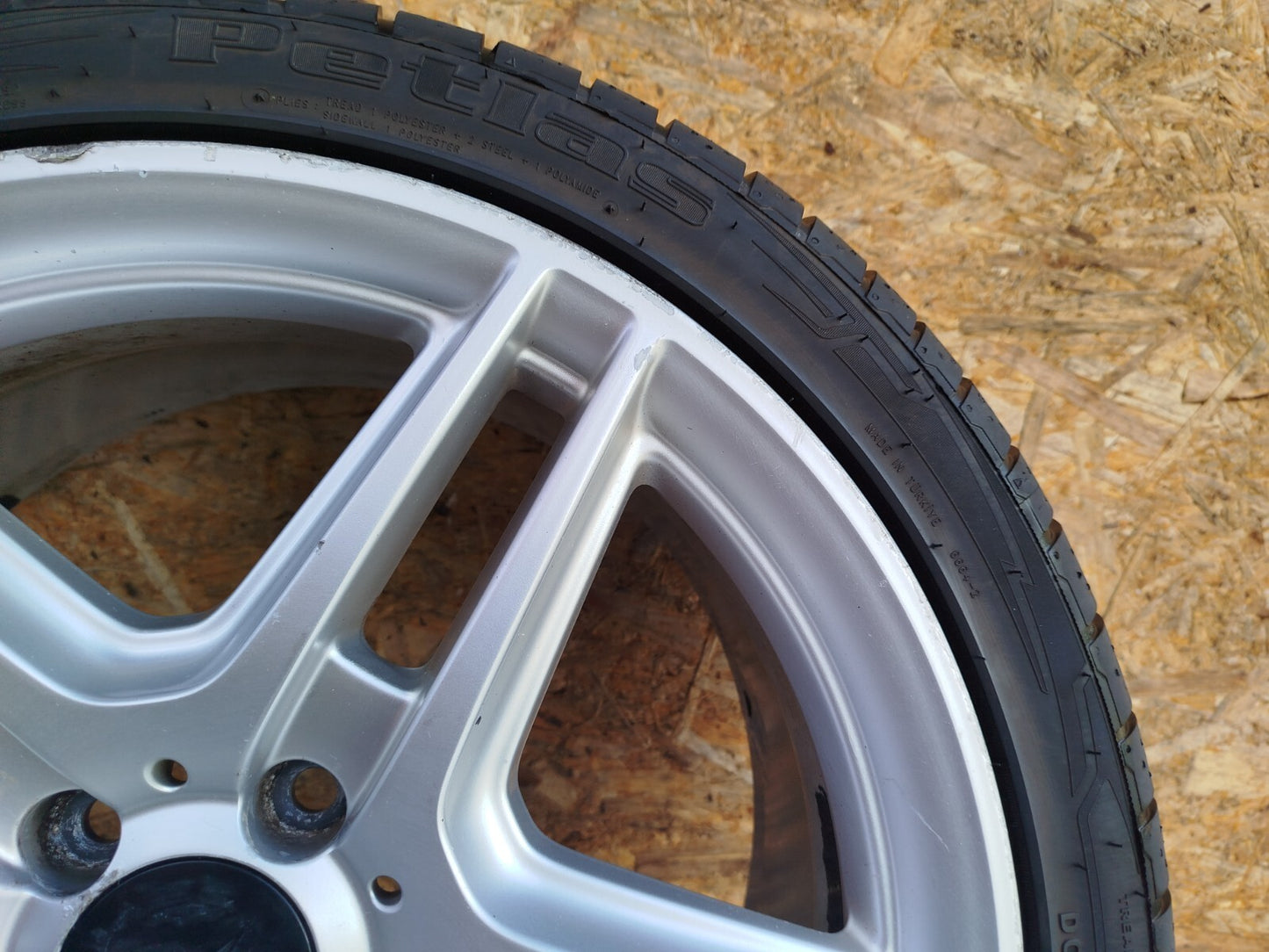 ✅2011 MERCEDES C CLASS W204 ALLOY WHEEL WITH TYRE 255/35 R18 A2044014201 A283
