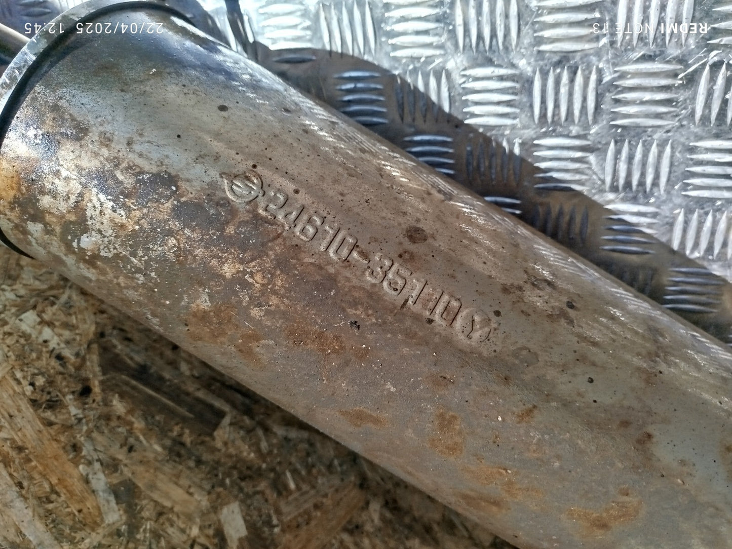 ✅SSANGYONG TIVOLI Elx 1.6 DIESEL 2016 EXHAUST BACK BOX SILENCER 24610-35110