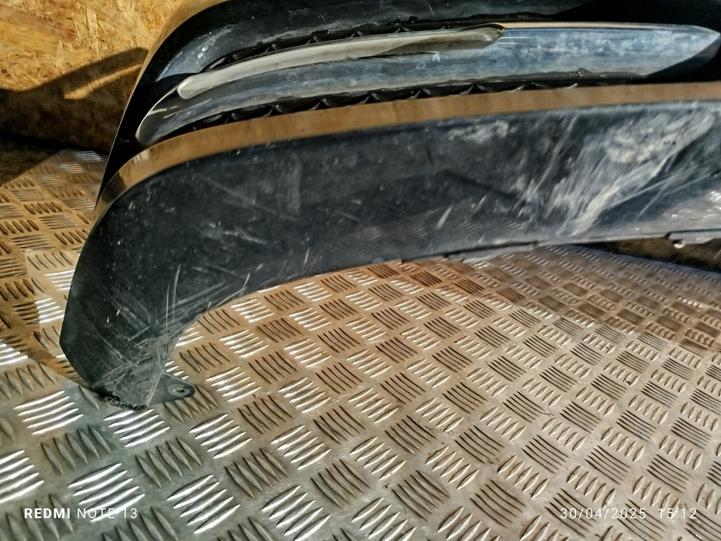 ✅2011 MERCEDES E CLASS W212 2.1D FRONT BUMPER W/O GRILL BLACK A2128600108 A269