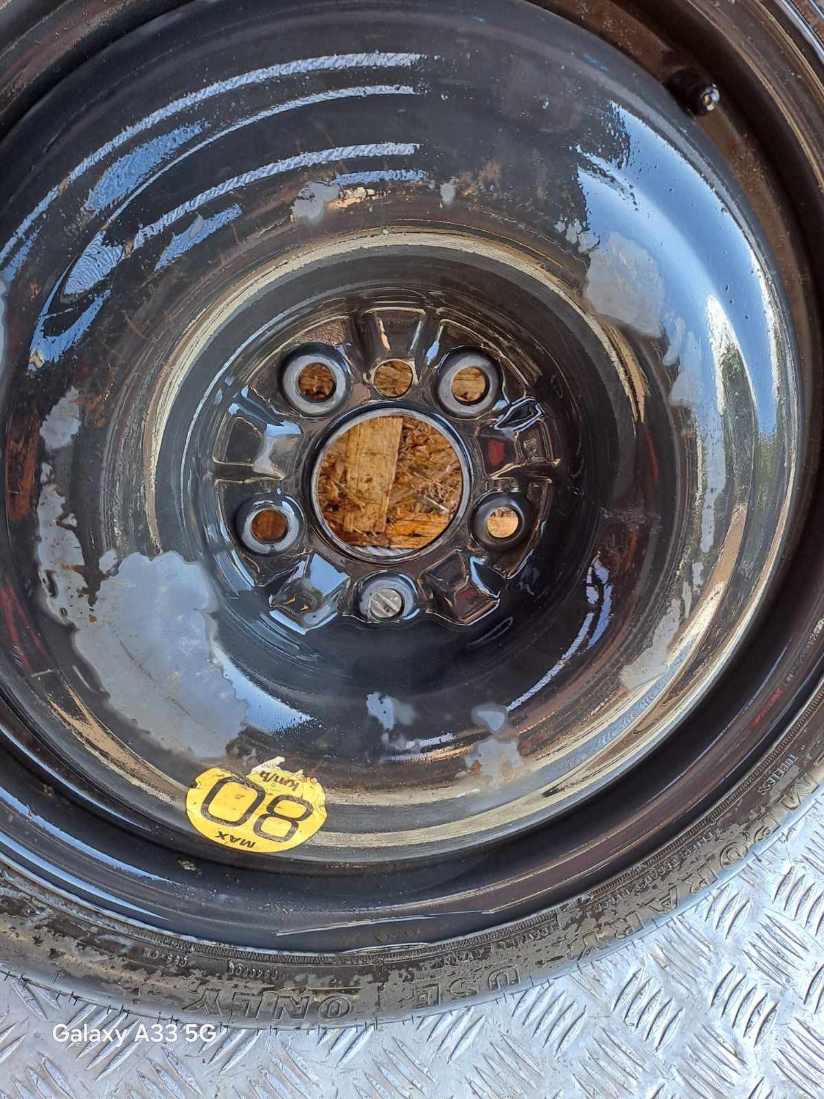 ✅TOYOTA PRIUS SPACE SAVER SPARE WHEEL T135/70 D17 + WARRANTY xAA