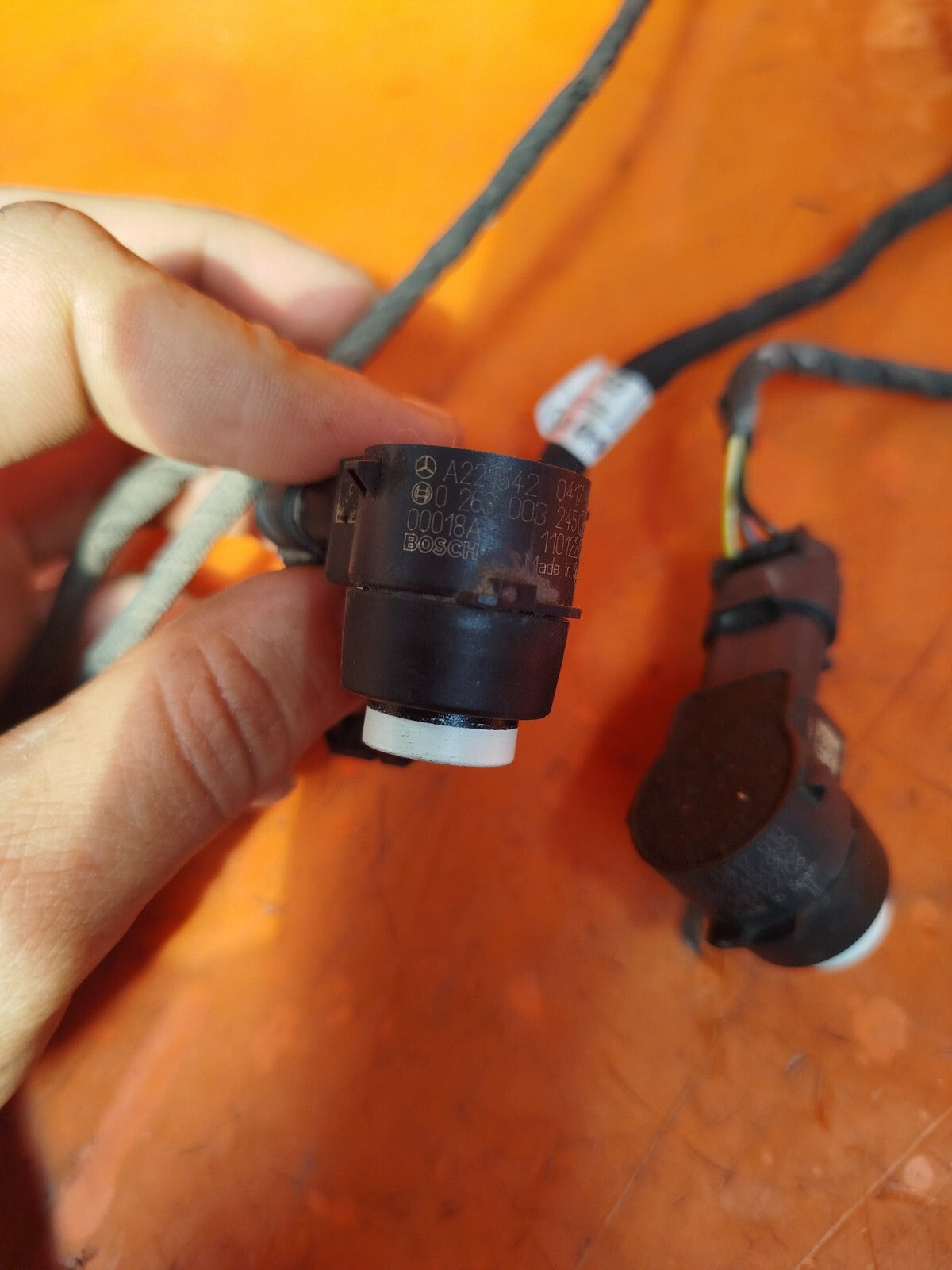 ✅MERCEDES C250 W204 2.1 DIESEL 2011 REAR BUMPER PARKING SENSOR WIRING LOOM A283