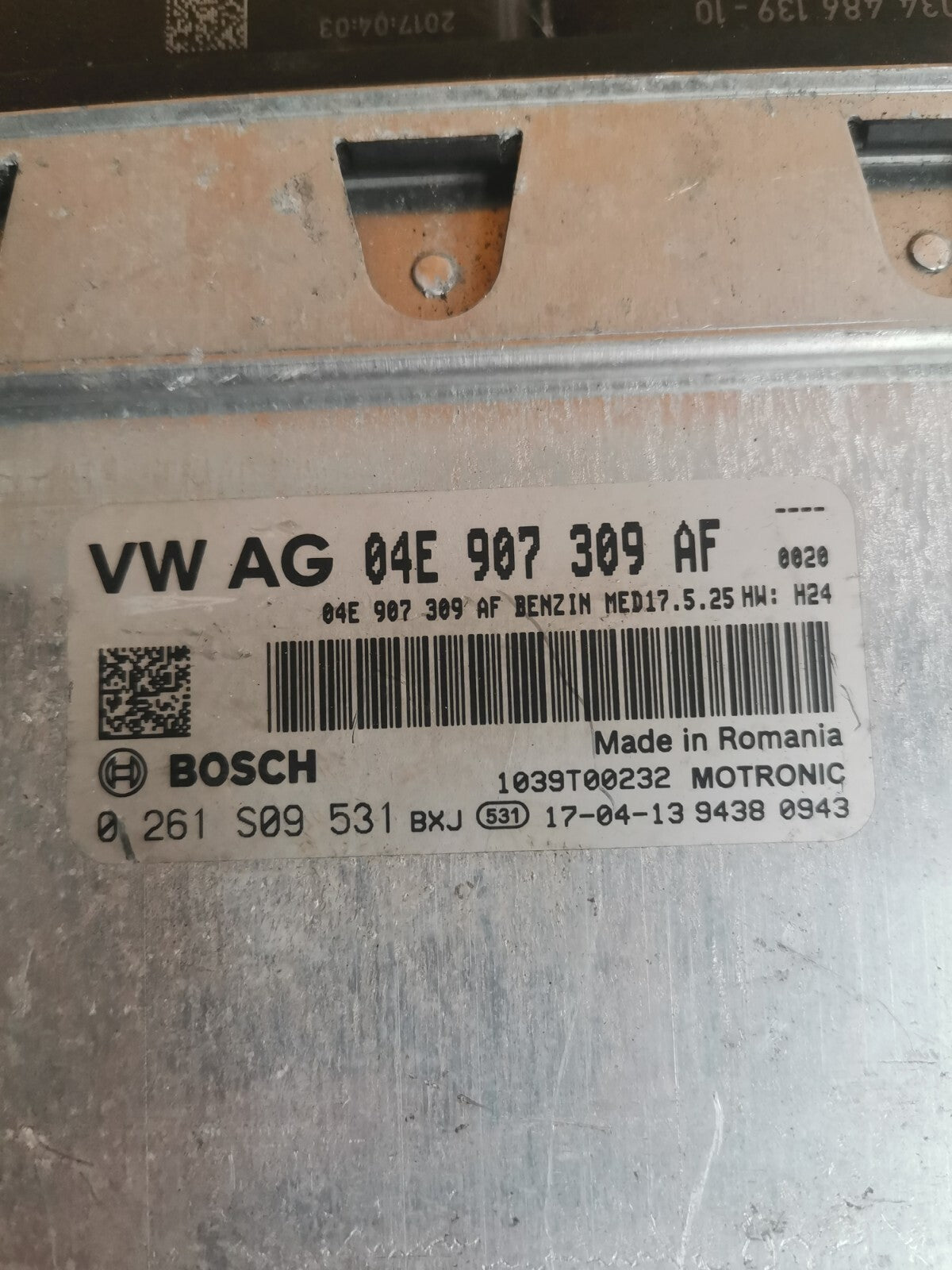 VW AUDI SEAT SKODA 2016-2020 ENGINE CONTROL UNIT ECU 04E907309AF X00