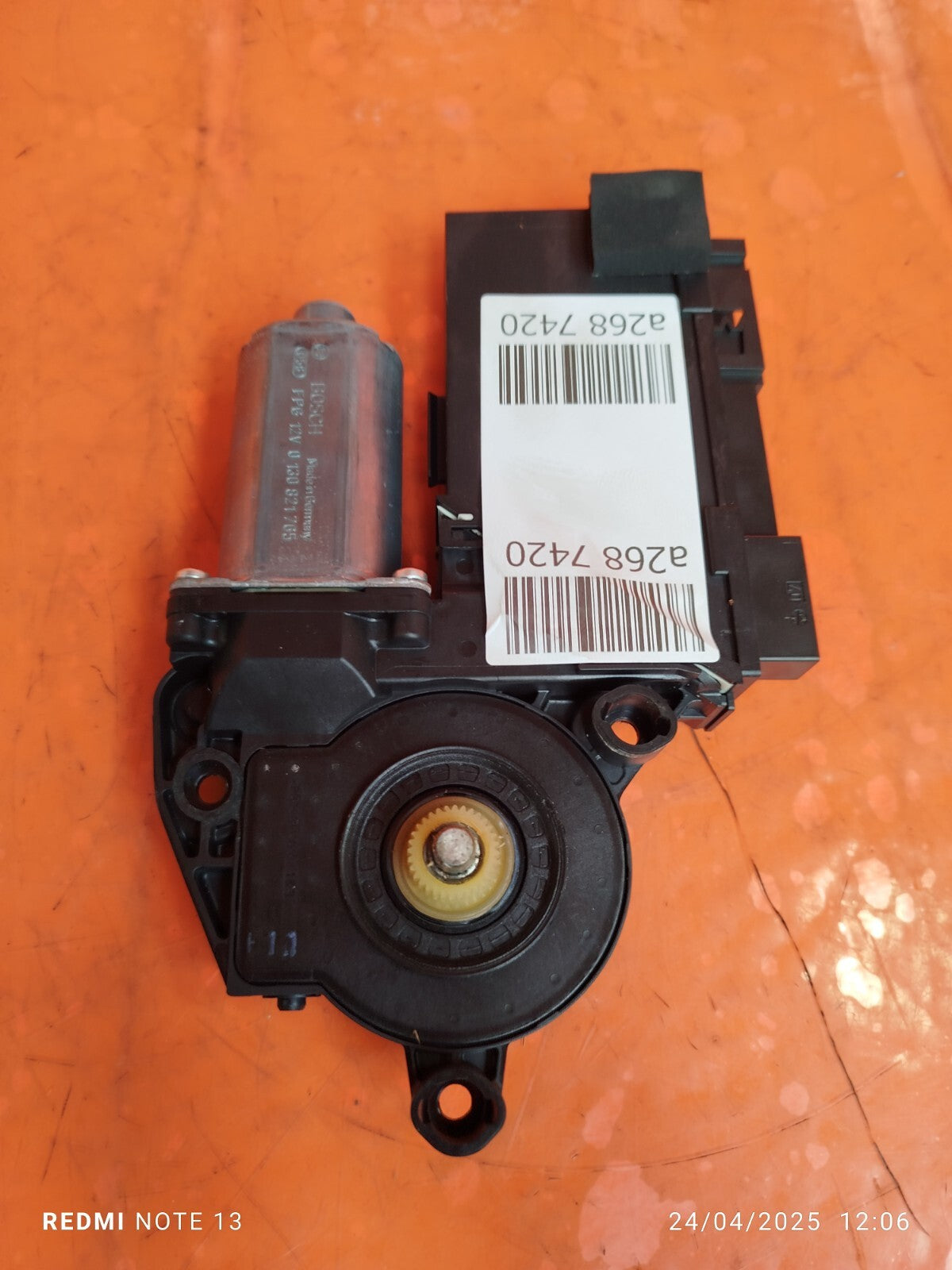 ✅2010 PORSCHE CAYENNE 9PA 3.6P REAR LEFT WINDOW MOTOR 7L0959795A + WARRANTY