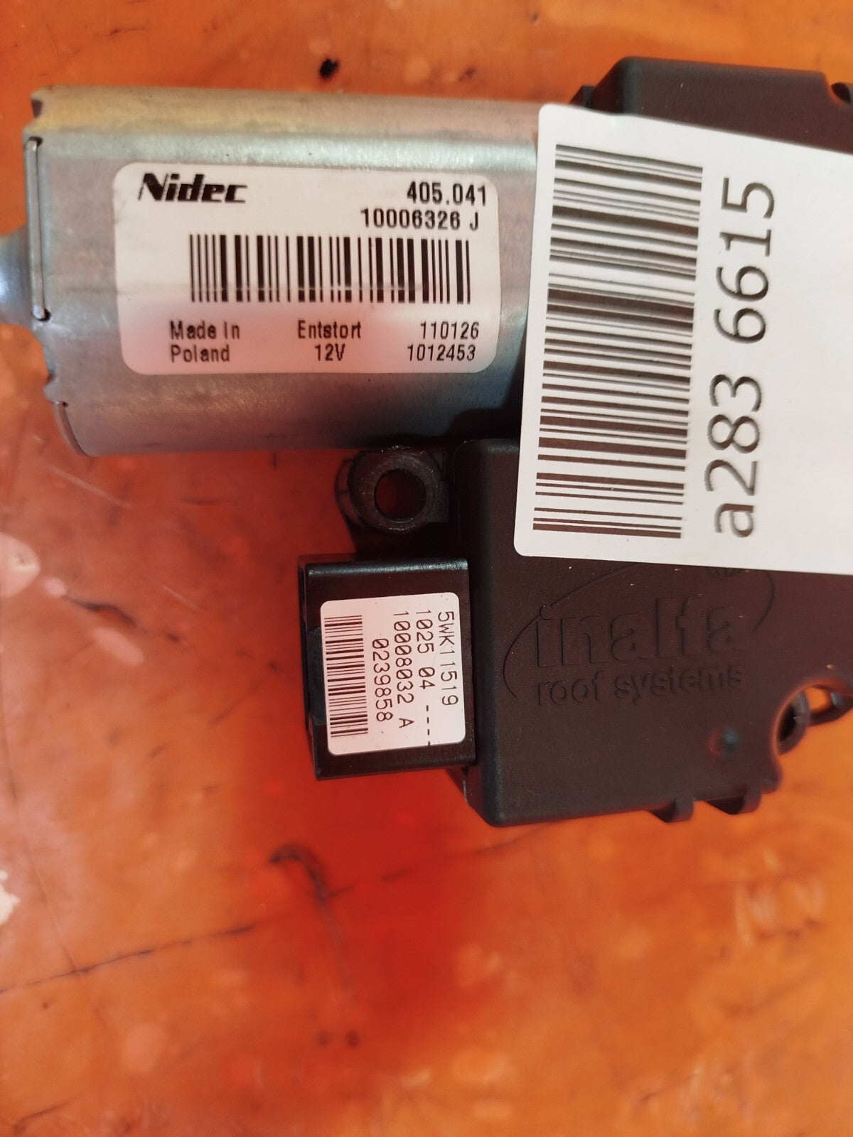 ✅MERCEDES C250 W204 2.1 DIESEL 2011 PANORAMIC SUNROOF MOTOR 10006326J Warranty