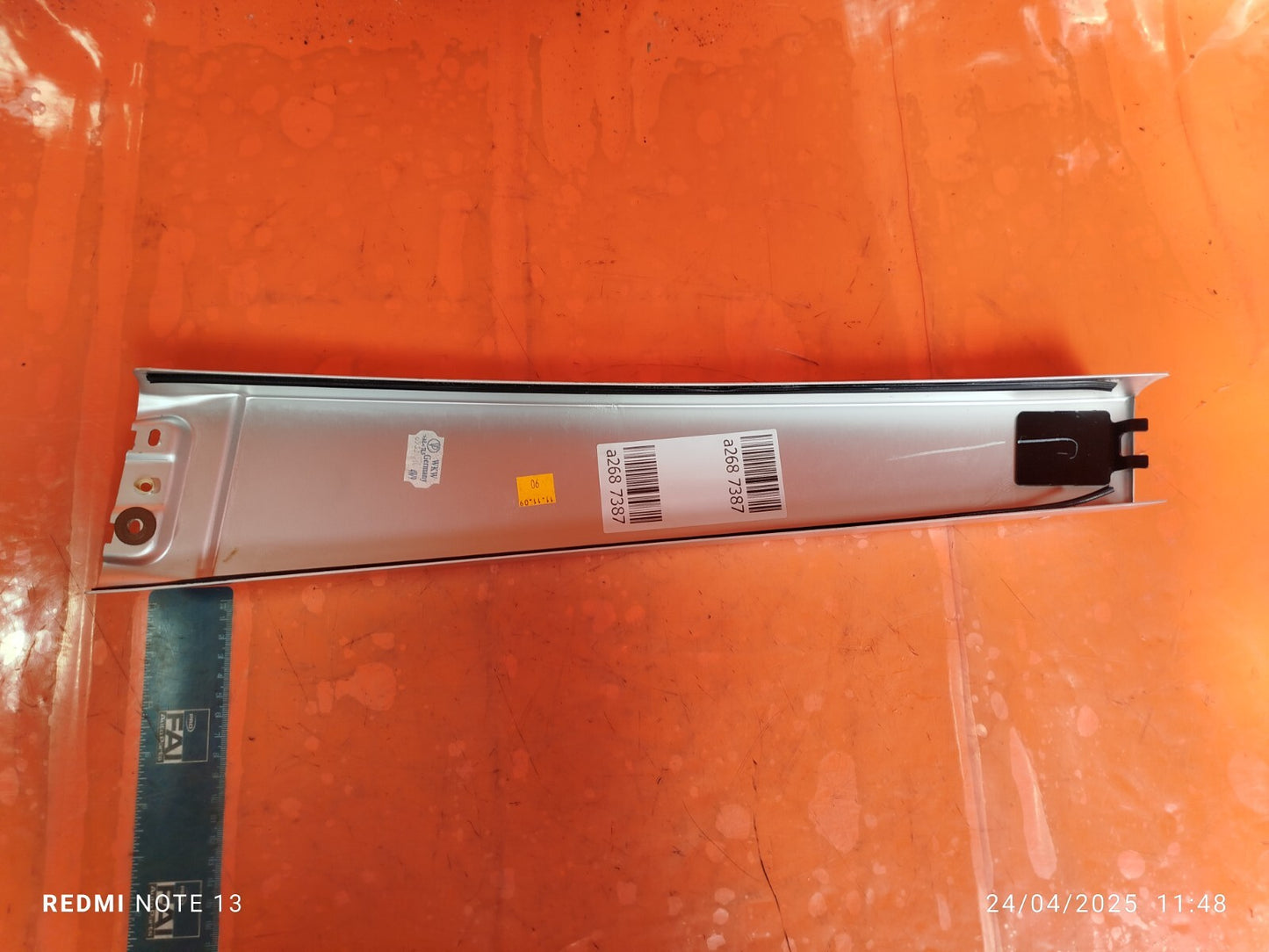 ✅2010 PORSCHE CAYENNE 9PA LEFT EXTERIOR B PILLAR TRIM + WARRANTY A268