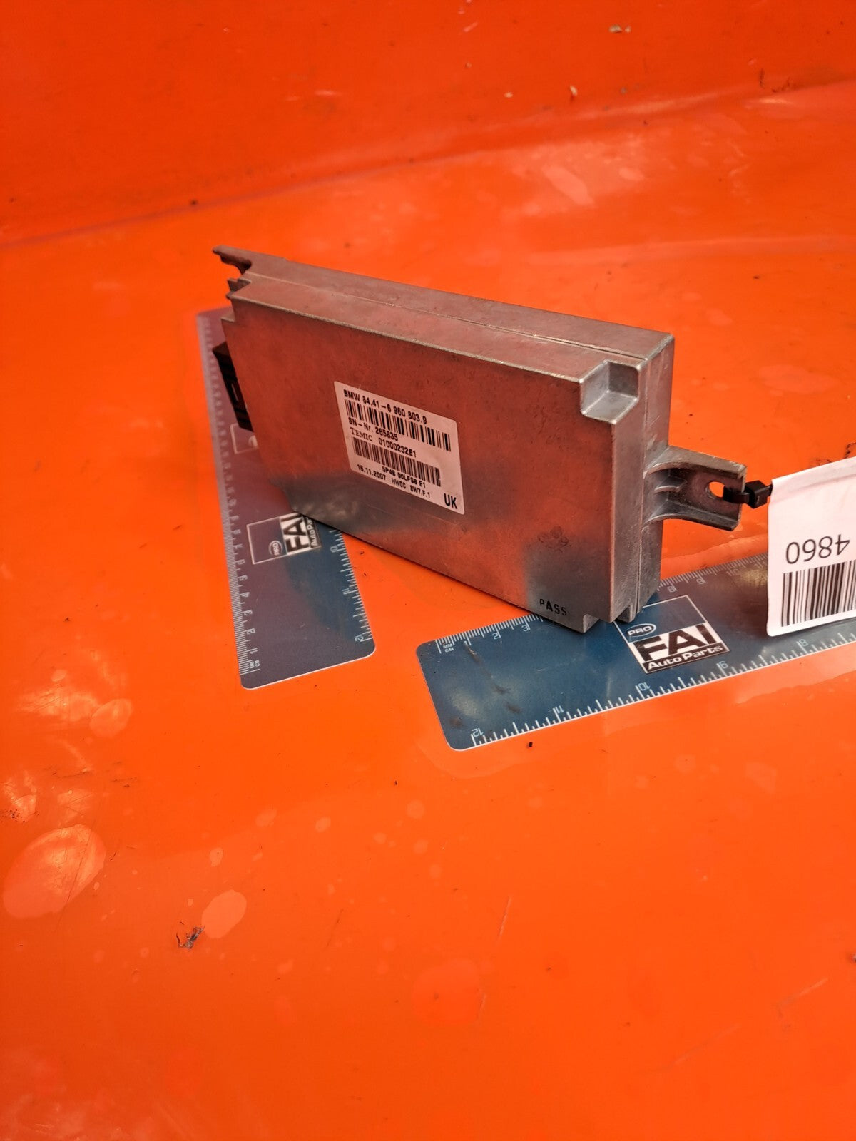 ✅2008 BMW 7 SERIES E66 VOICE INPUT CONTROL MODULE 6960803 + WARRANTY A255