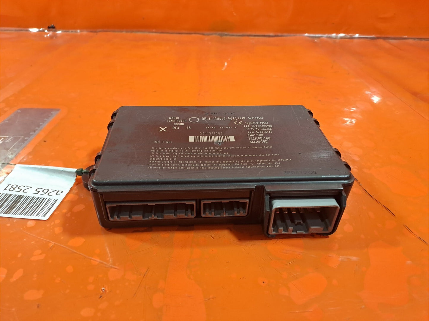 ✅LAND ROVER DISCOVERY 4 L319 3.0 DIESEL 2010 KEYLESS ENTRY CONTROL MODULE A265