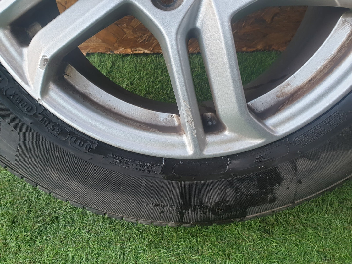 ✅FORD FOCUS 1.5 DIESEL 2018 ALLOY WHEEL WITH TYRE 195/65 R16 Warranty A242
