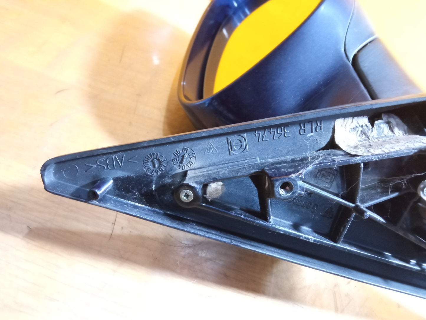 ✅2002 PORSCHE BOXTER 986 2.7P FRONT RIGHT DRIVER SIDE WING MIRROR BLUE A129