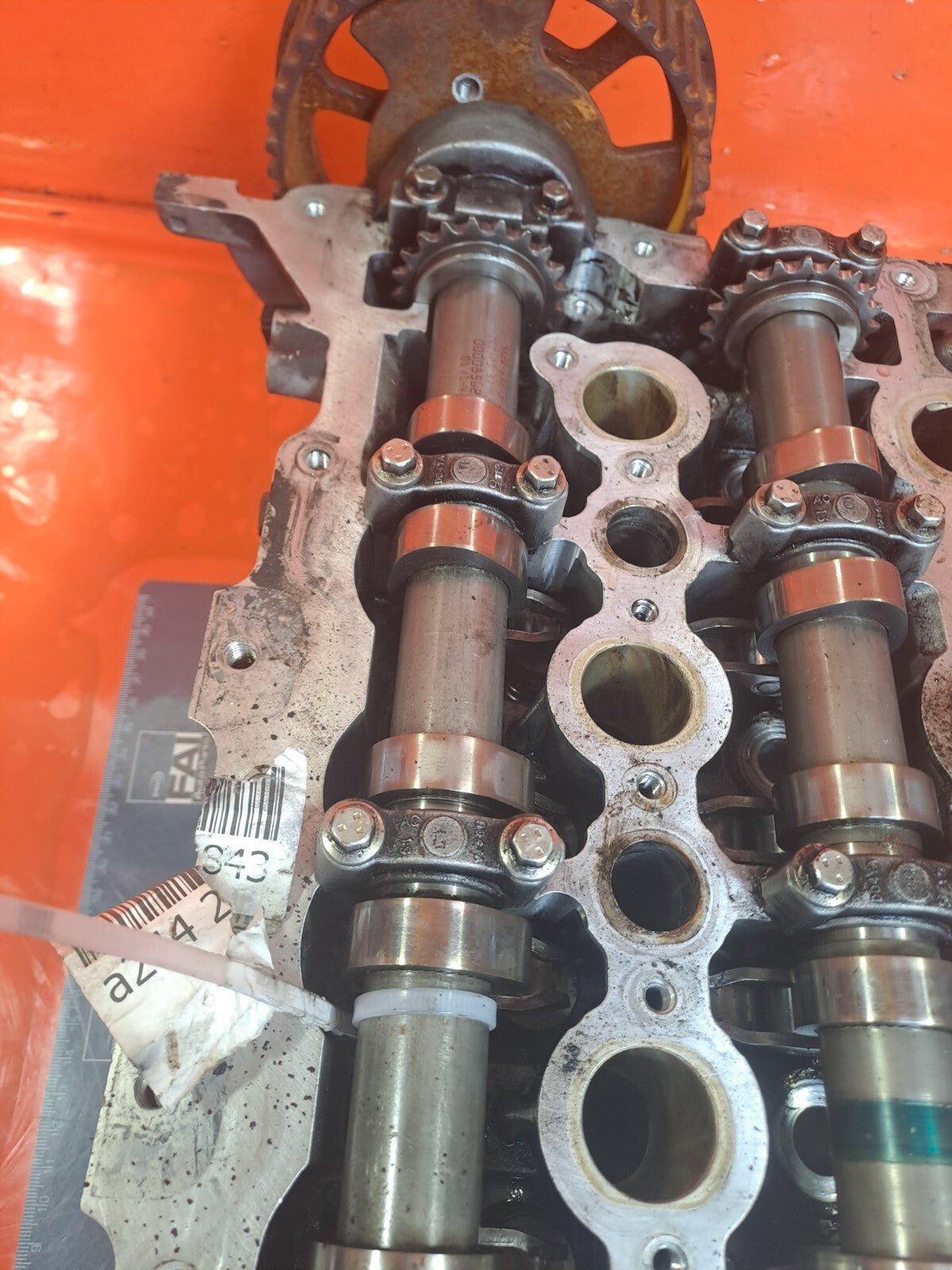 ✅LAND ROVER DISCOVERY 4 L319 3.0 DIESEL 2010 CYLINDER HEAD WITH CAMSHAFTS A244