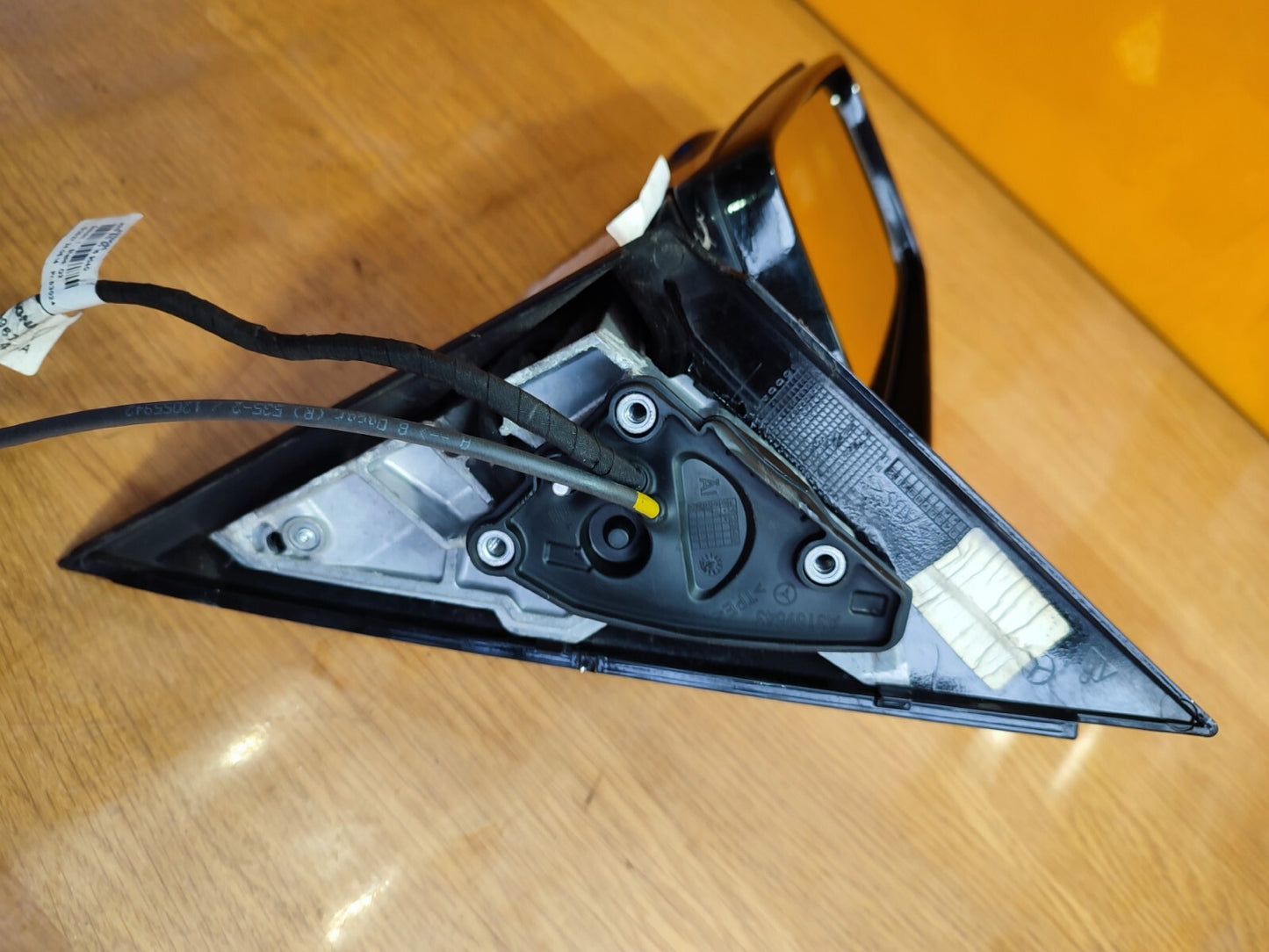 MERCEDES W212 E300 2.1 DIESEL 2014 FRONT LEFT PASSENGER WING MIRROR PF BLACK