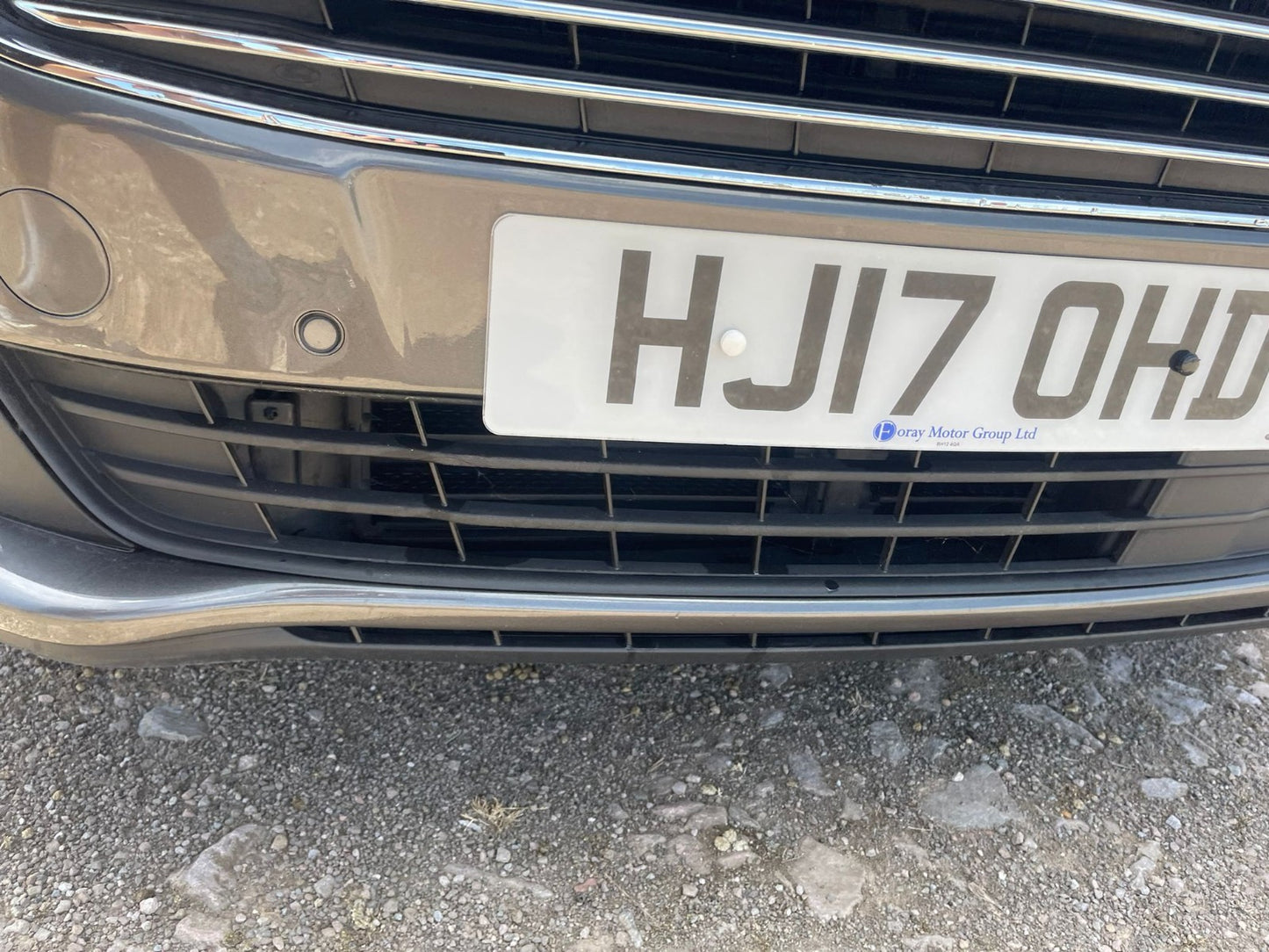 ✅2017 FORD GALAXY ZETEC MK4 FRONT COMPLETE BUMPER GREY + WARRANTY A296