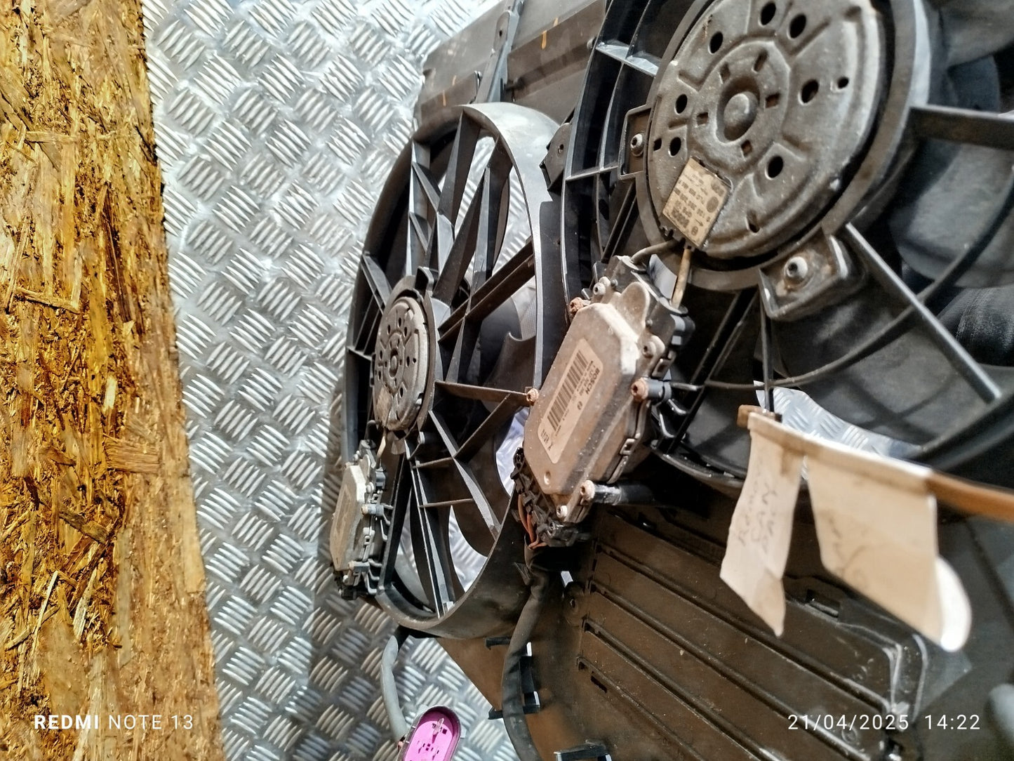 ✅AUDI Q7 S LINE QUATTRO 3.0 DIESEL 2009 RADIATOR FAN 7L0121207D Warranty A245