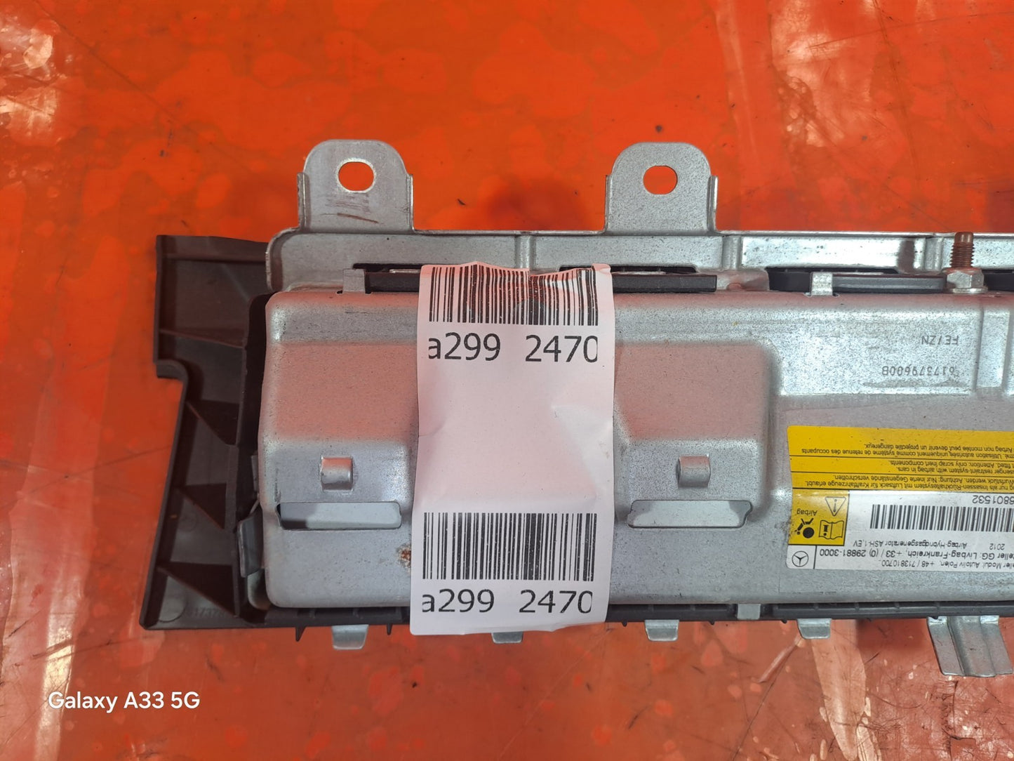 ✅Mercedes B180 W246 2012 1.8 Diesel FRONT RIGHT LOWER KNEE AIRBAG A2468600602