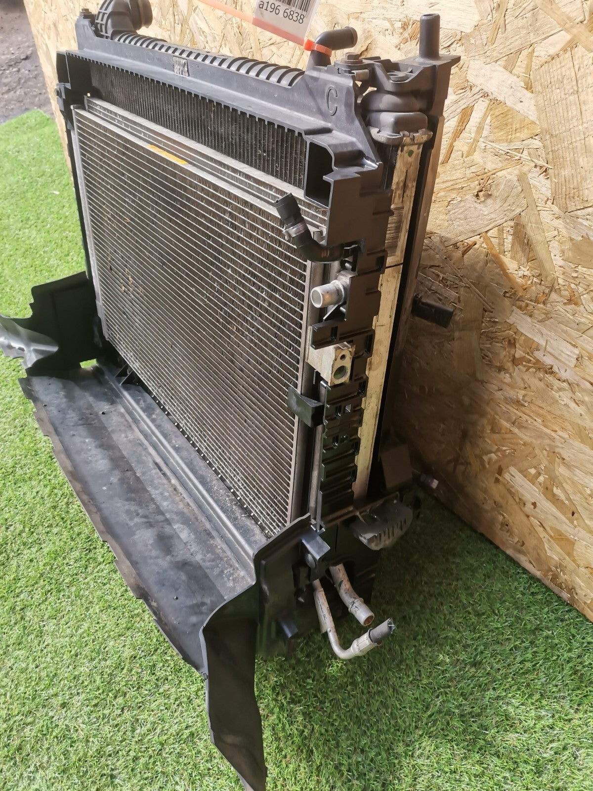 JAGUAR F-PACE X761 3.0 PETROL 2017 RADIATOR RAD PACK HK838005AB HK838C607AE A196