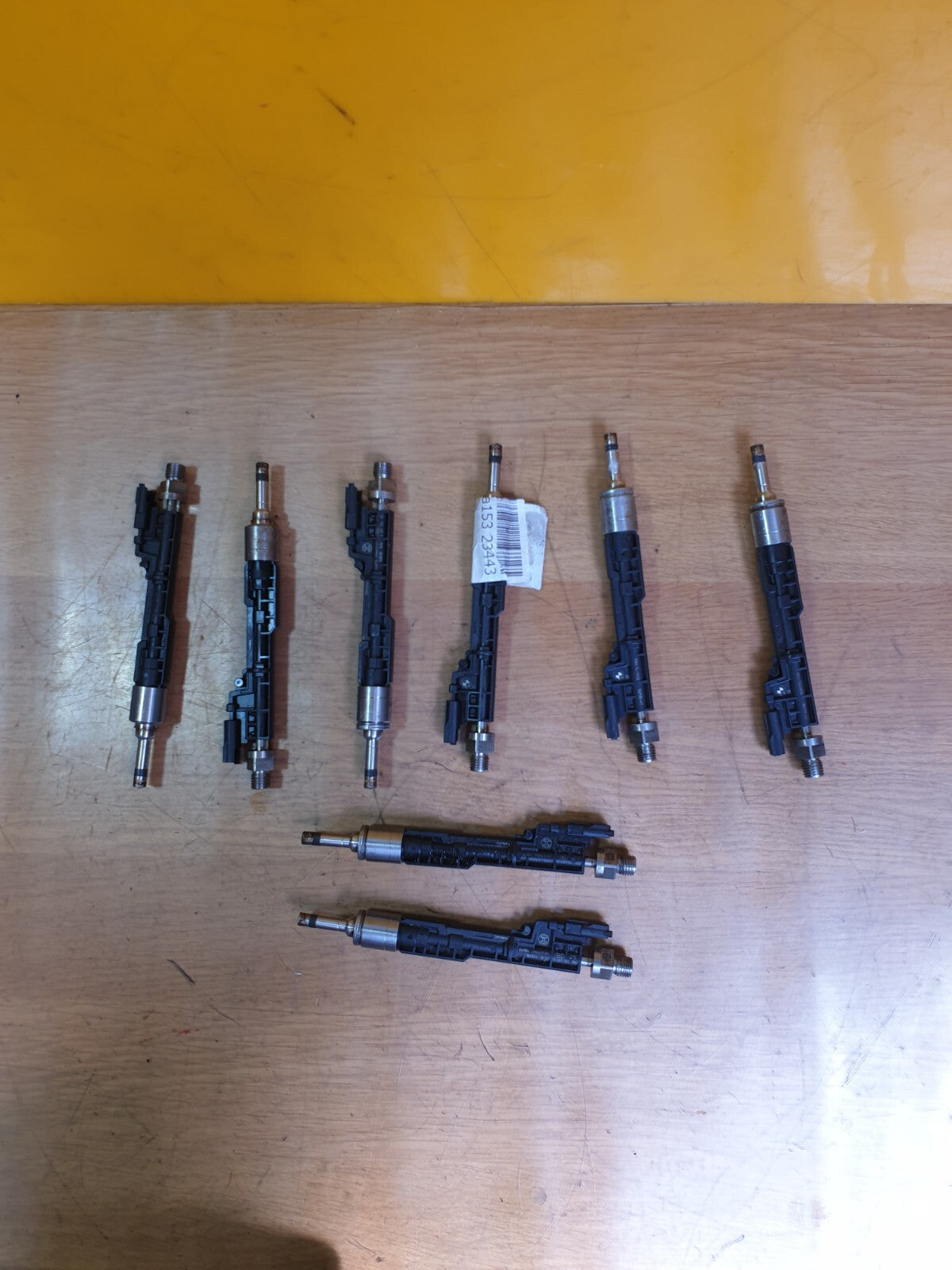 ✅2014 BMW 5 SERIES F11 4.4P FUEL INJECTORS SET 7645956 + WARRANTY A153