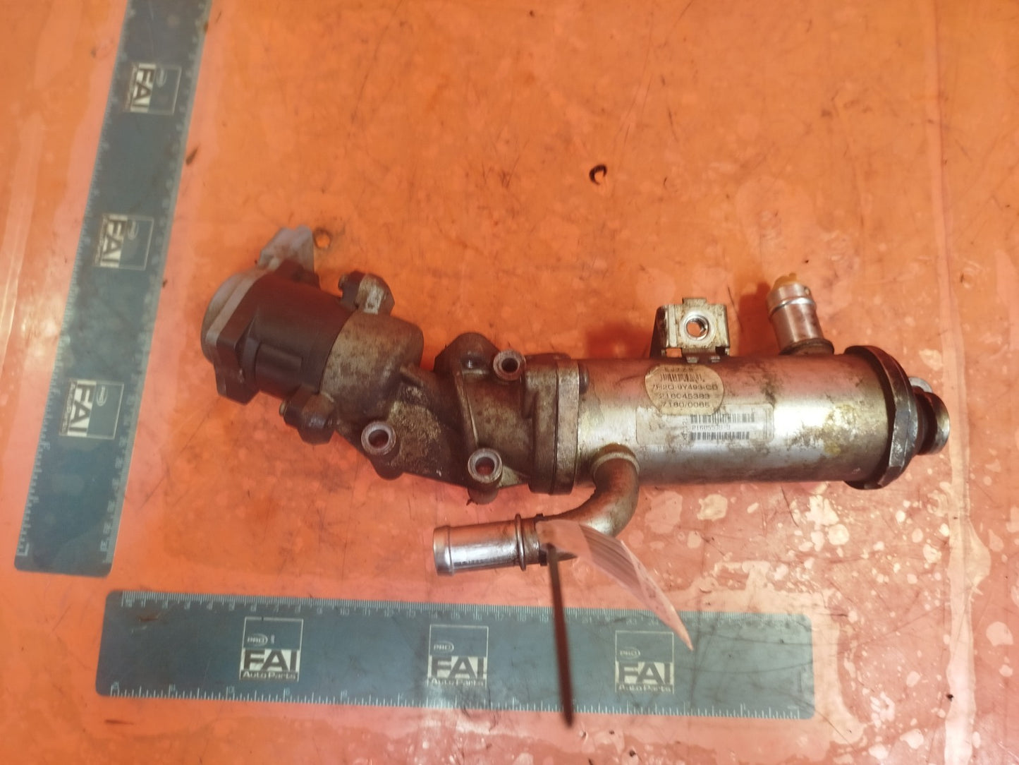 ✅Land Rover Range Rover Sport 2007 2.7 Diesel EGR VALVE AND COOLER 7H2Q-9Y493-CD
