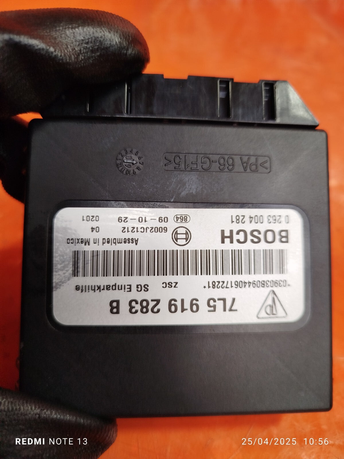 ✅Porsche Cayenne V6 2010 3.6 Petrol PARKING ASSIST COMPUTER CONTROL MODULE A268