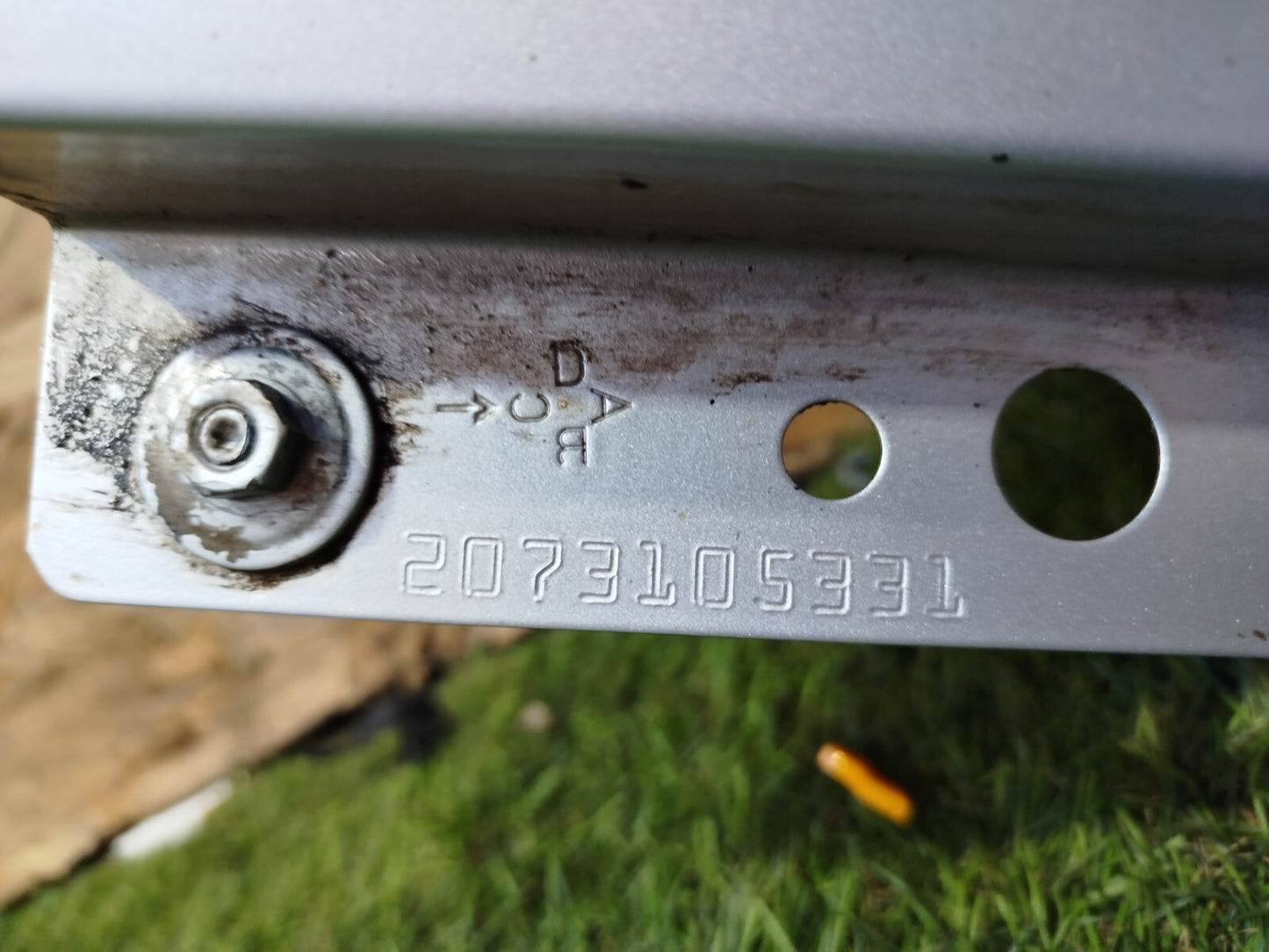 ✅MERCEDES W204 C220 AMG SPORT 2.1 DIESEL 2012 FRONT RIGHT WING PANEL SILVER A238
