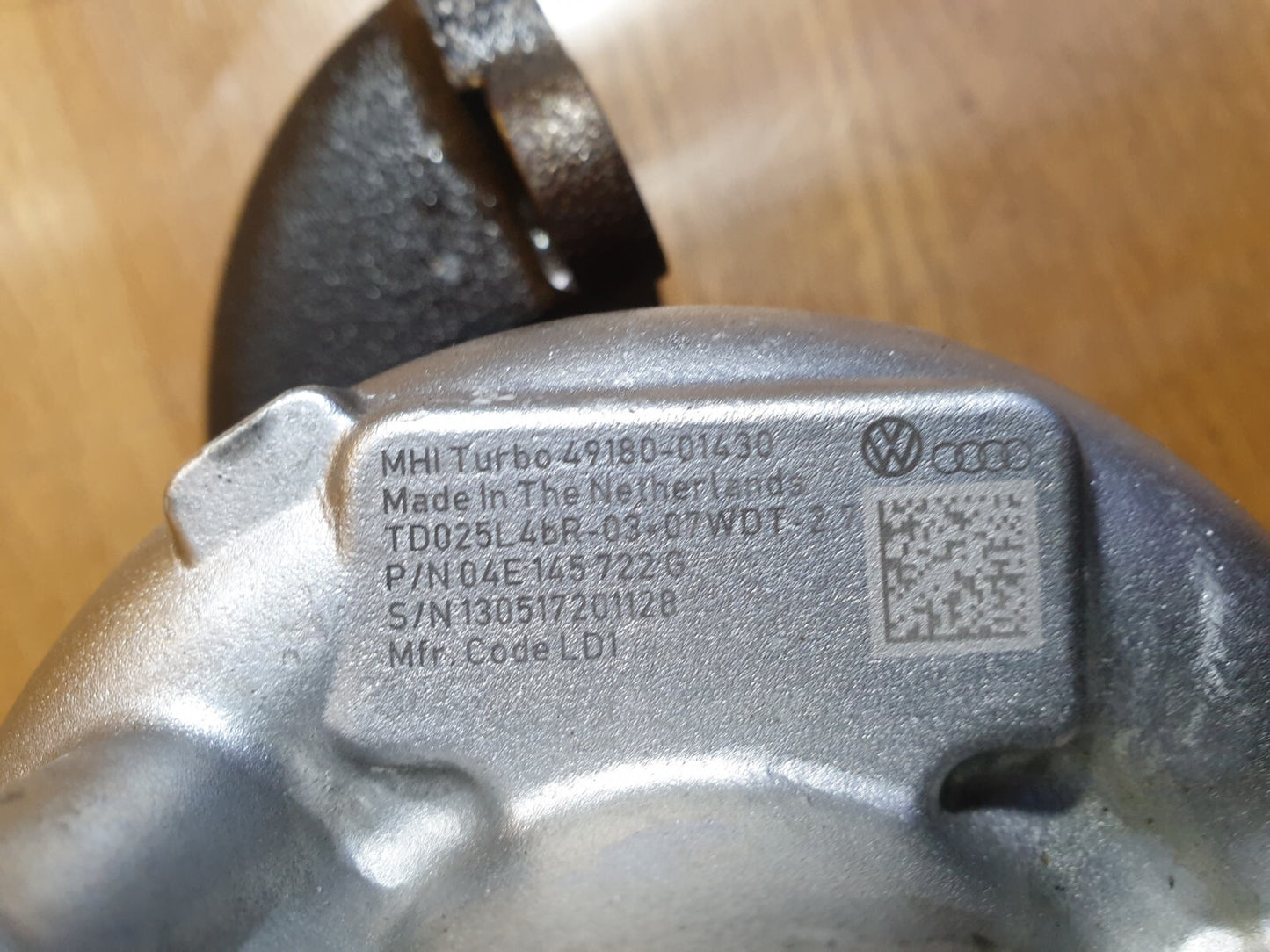 ✅AUDI Q2 S-LINE 1.4 PETROL 2017 TURBOCHARGER 04E145722G Warranty A134