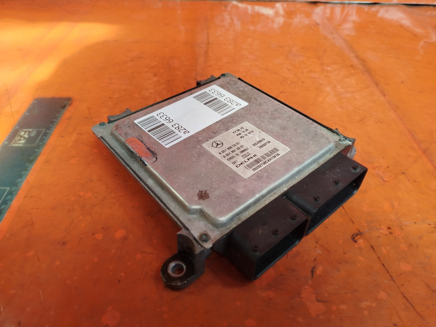 ✅MERCEDES C250 W204 2.1 DIESEL 2011 ENGINE CONTROL MODULE ECU A6519005301 A283