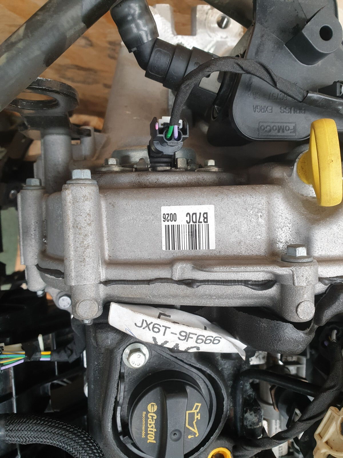 Ford Focus Active X 1.0 Petrol 2021 B7DC Engine Complete NX6G-6007-DA JX6T-9F666