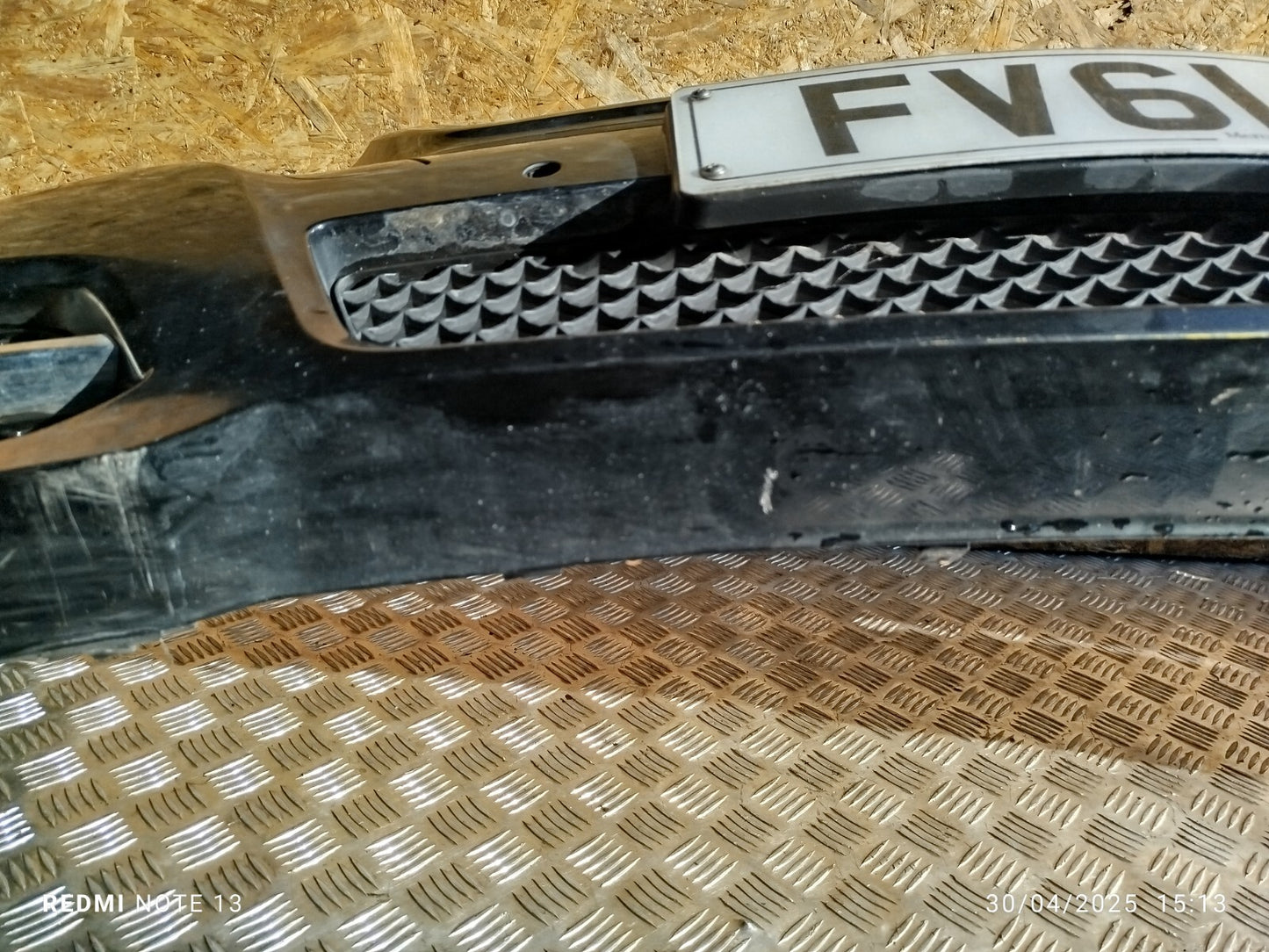 ✅2011 MERCEDES E CLASS W212 2.1D FRONT BUMPER W/O GRILL BLACK A2128600108 A269