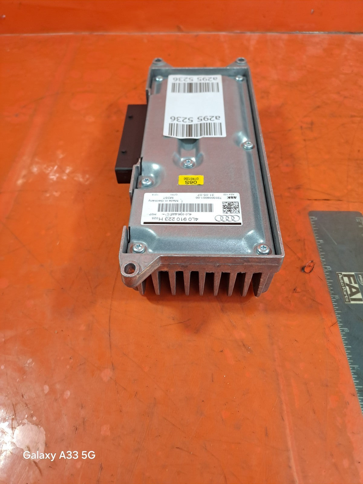 ✅2007 AUDI Q7 4L 3.0D AMPLIFIER 4L0910223H + WARRANTY A295