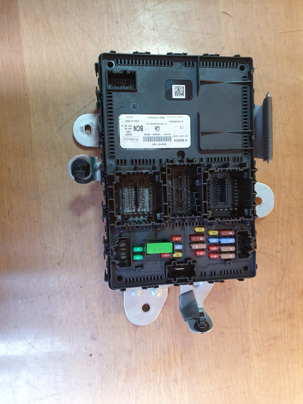 ✅2018 FORD FIESTA MK8 1.0P BCM BODY CONTROL MODULE HU5T-15604-BCN +WARRANTY A178