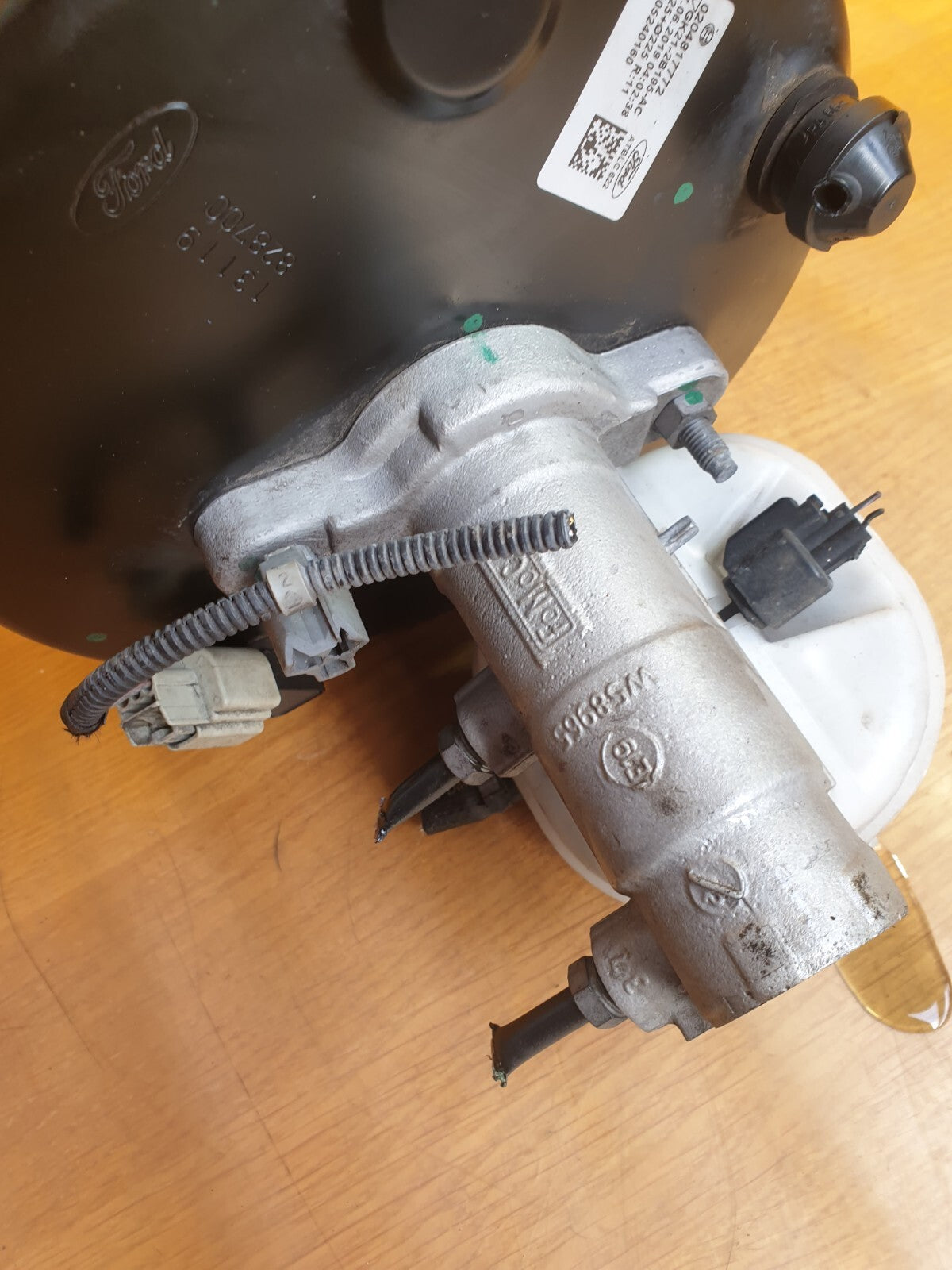 ✅2020 FORD TOURNEO CUSTOM 2.0D BRAKE SERVO & MASTER CYLINDER GK212B195AC A161