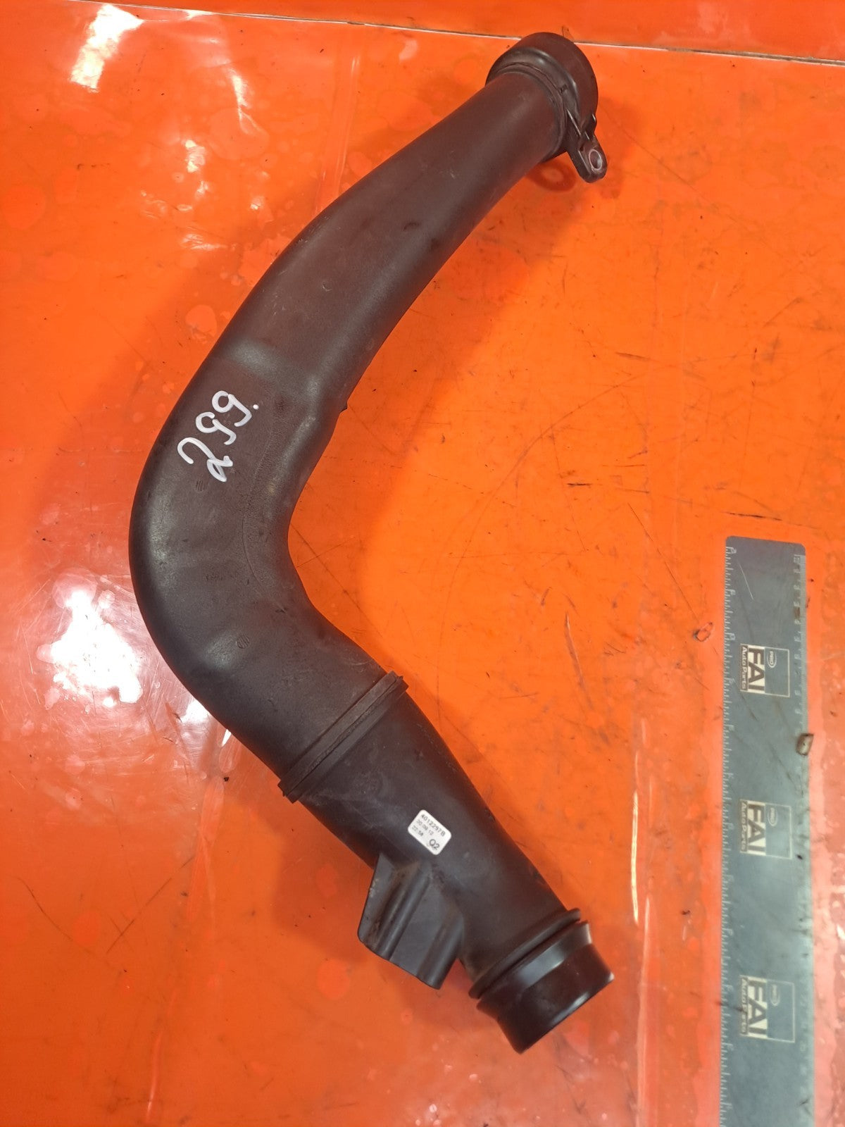 ✅MERCEDES B180 W246 1.8 DIESEL 2012 INTERCOOLER AIR INTAKE PIPE A6510901737 A299