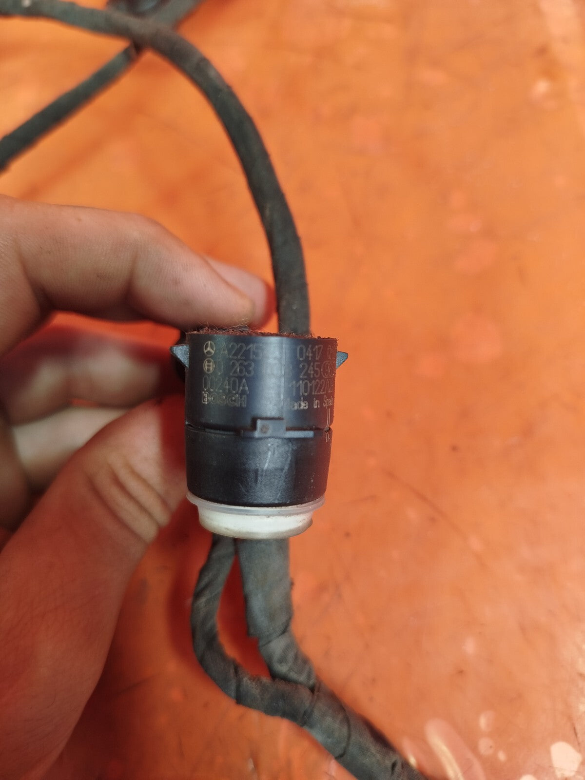 ✅MERCEDES C250 W204 2.1 DIESEL 2011 FRONT BUMPER PARKING SENSOR WIRING LOOM A283