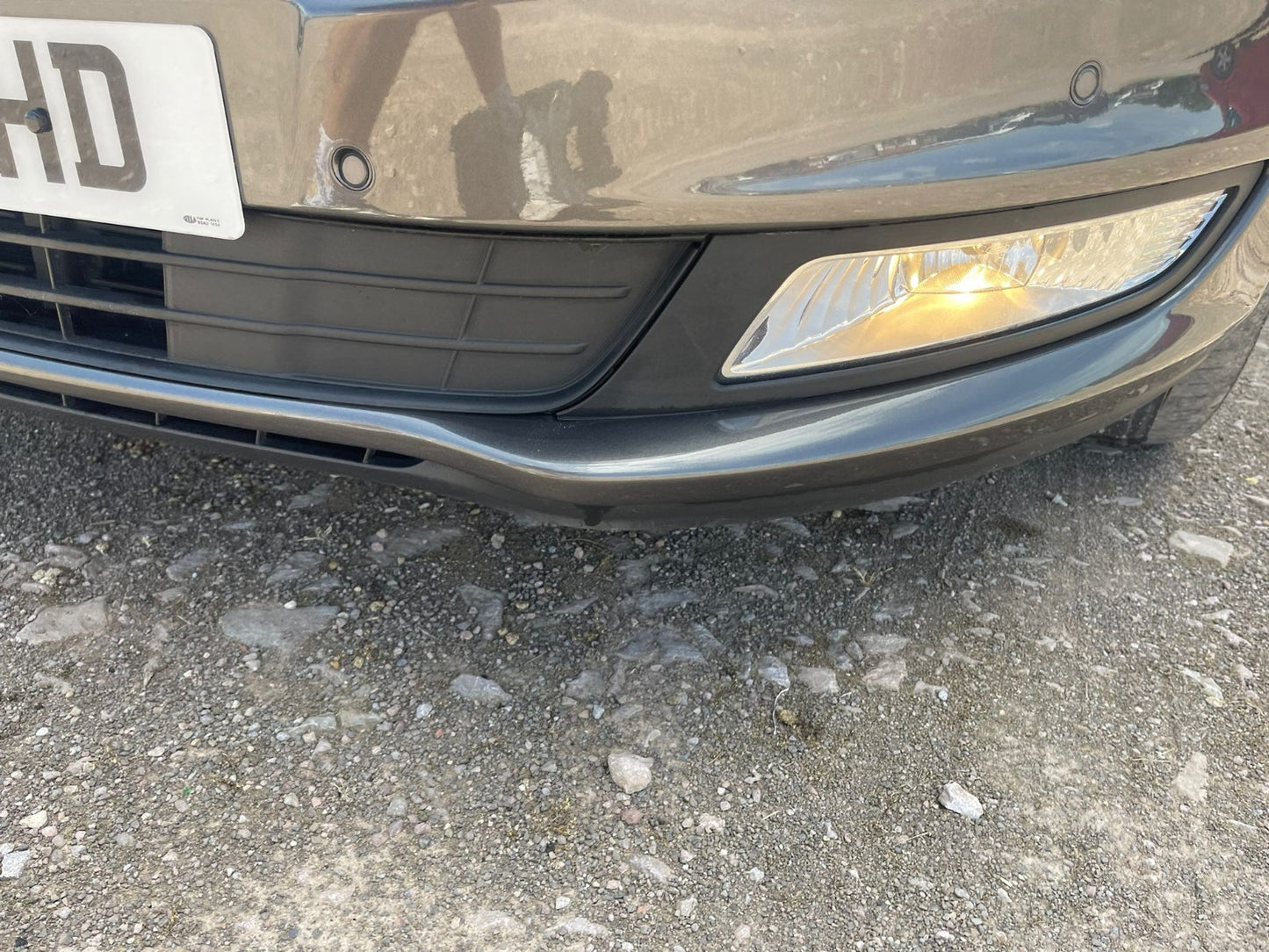 ✅2017 FORD GALAXY ZETEC MK4 FRONT COMPLETE BUMPER GREY + WARRANTY A296