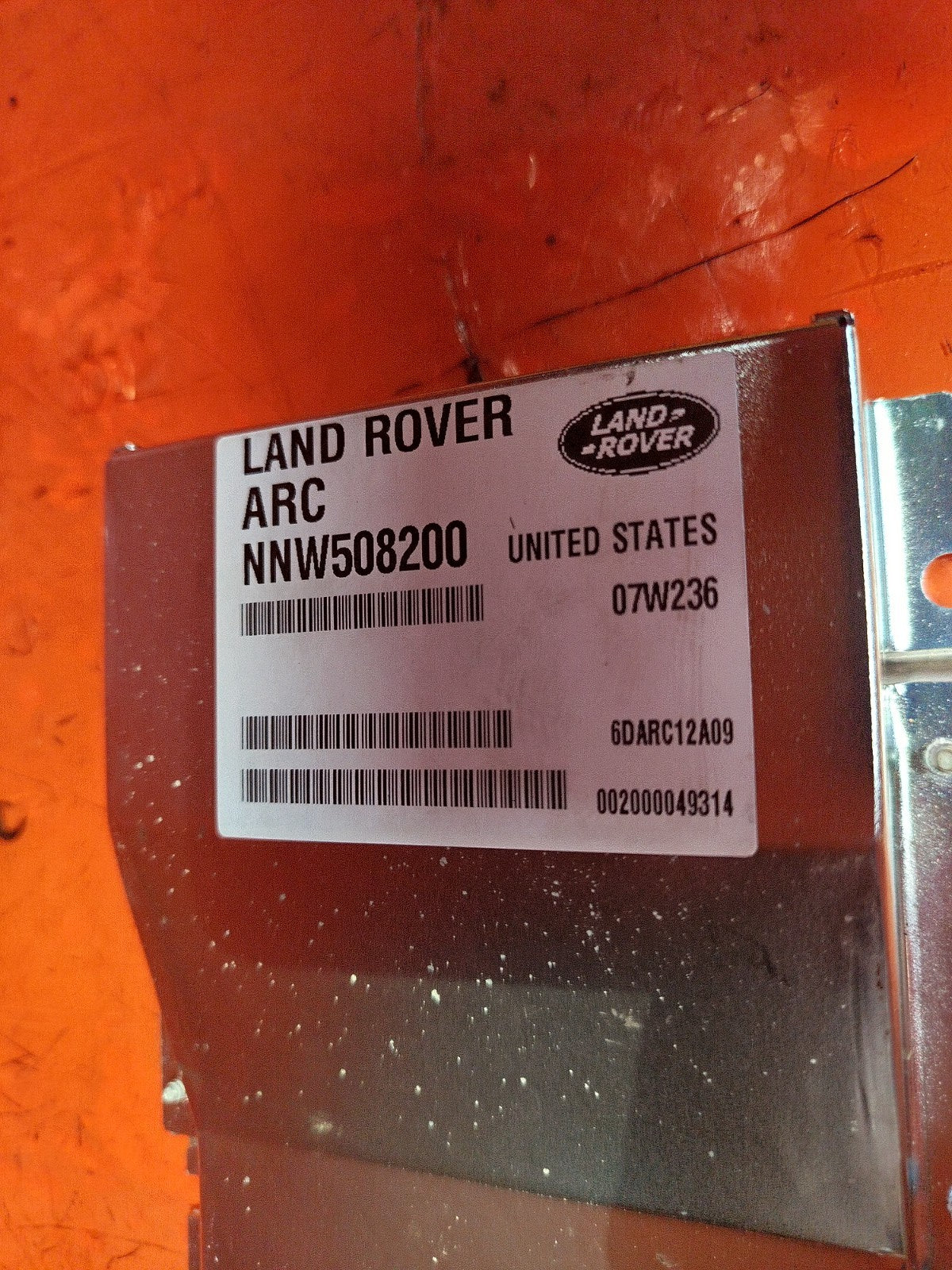 ✅2007 LAND ROVER RANGE ROVER L320 ANTI ROLL BAR ARC CONTROL MODULE NNW508200